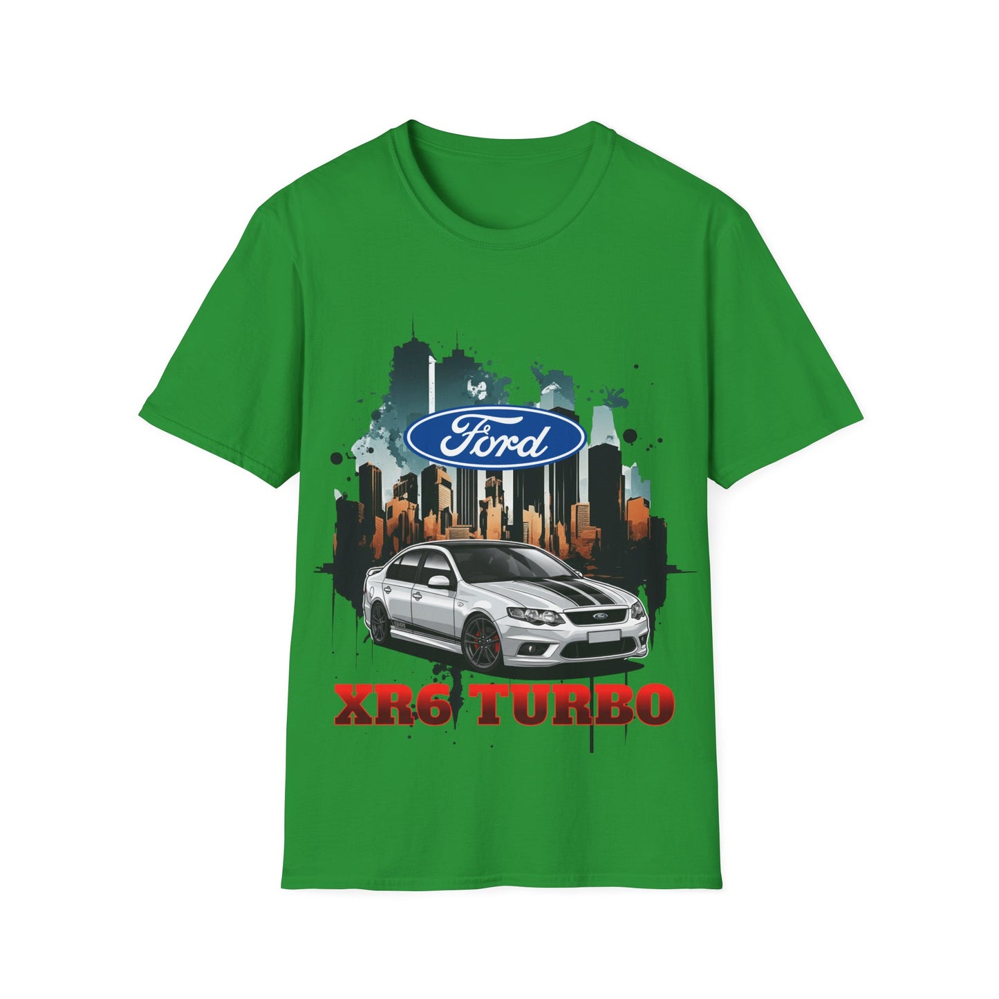 Ford XR6 Turbo Unisex Softstyle T-Shirt, Car Enthusiast garage Tee,