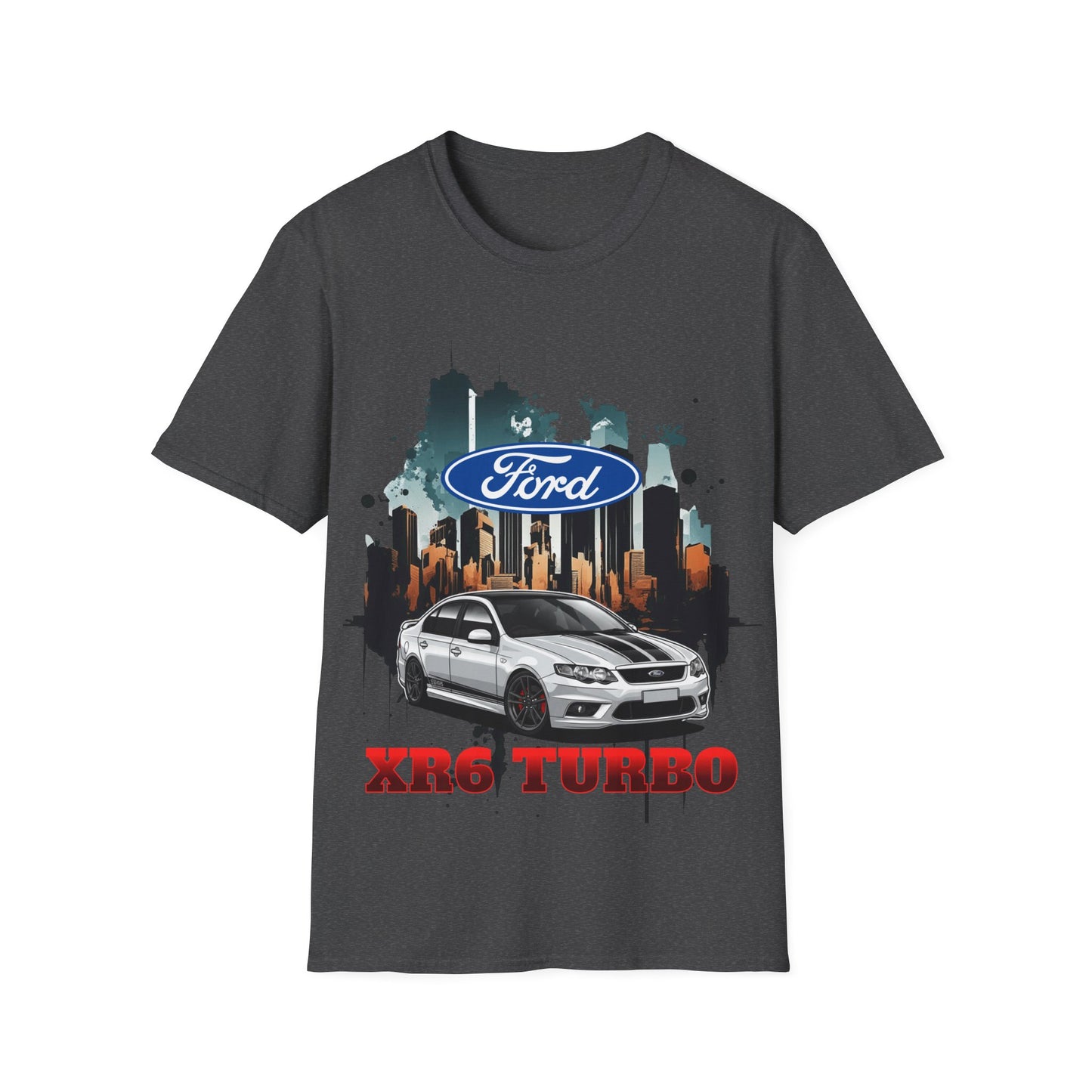 Ford XR6 Turbo Unisex Softstyle T-Shirt, Car Enthusiast garage Tee,