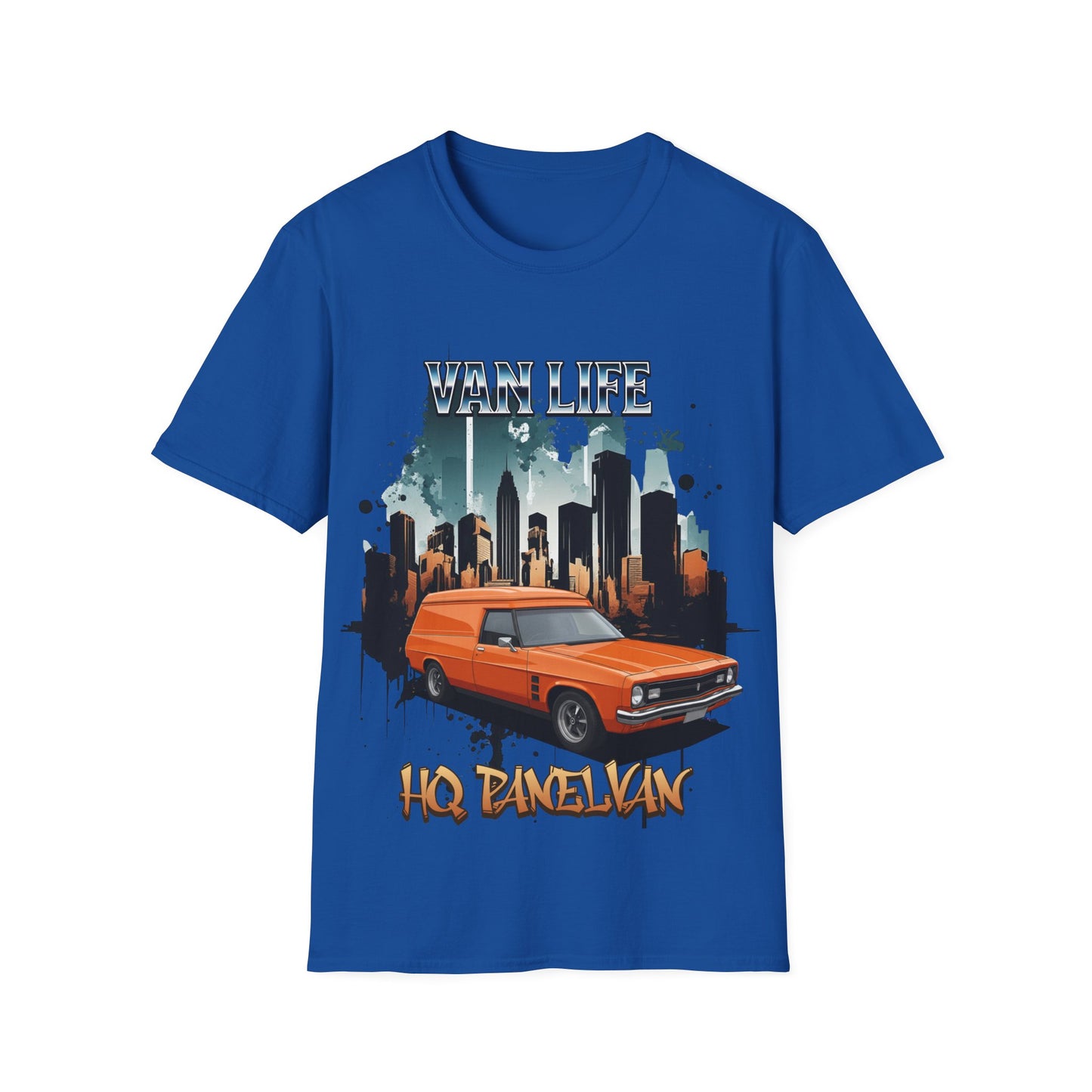 van life hq panel van / garage style Unisex Softstyle T-Shirt