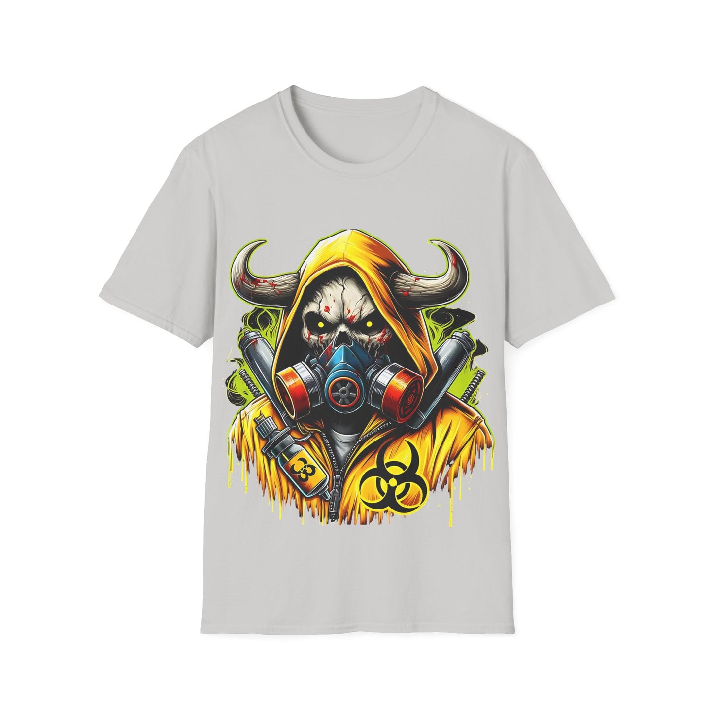 Urban Graphic Tee for Adrenaline Seekers, Cool Casual Wear, Street Style T-Shirt, Colorful Art Shirt, Gift for Gamers