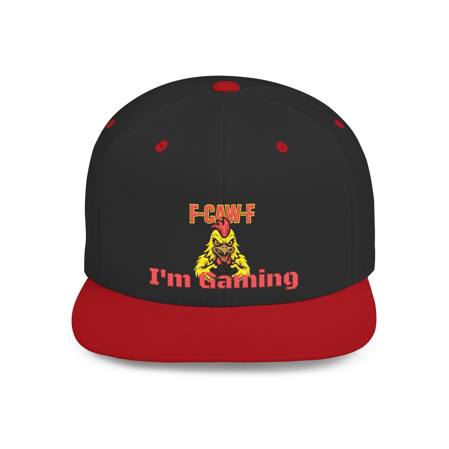f-caw-f im Gaming Snapback Cap,