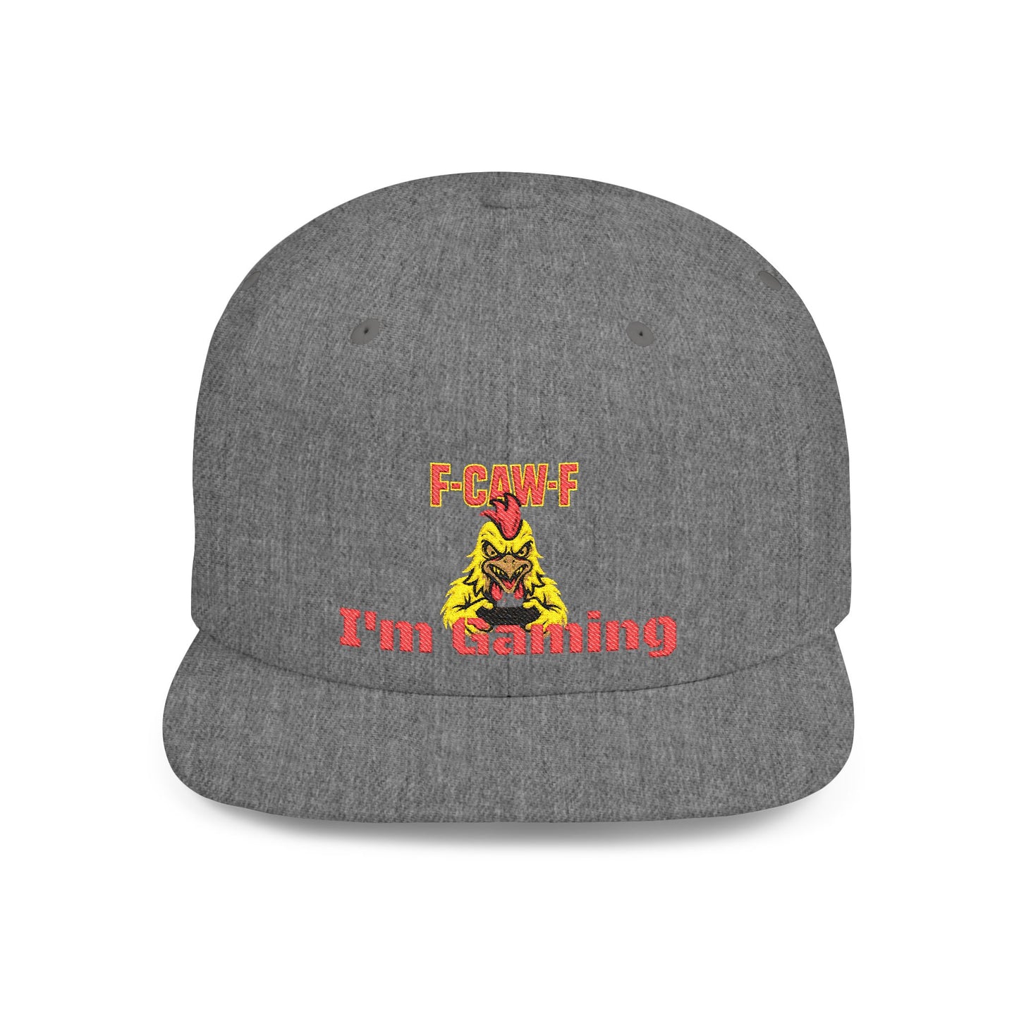 f-caw-f im Gaming Snapback Cap,