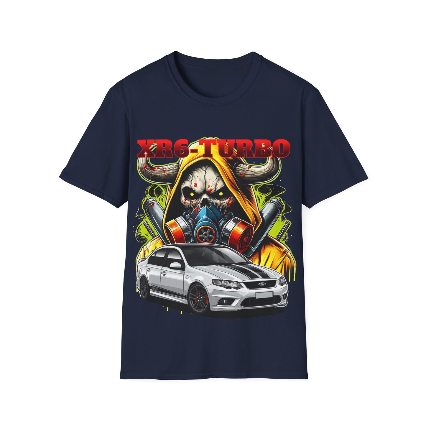 xr6 turbo sinister garage style Unisex Softstyle T-Shirt