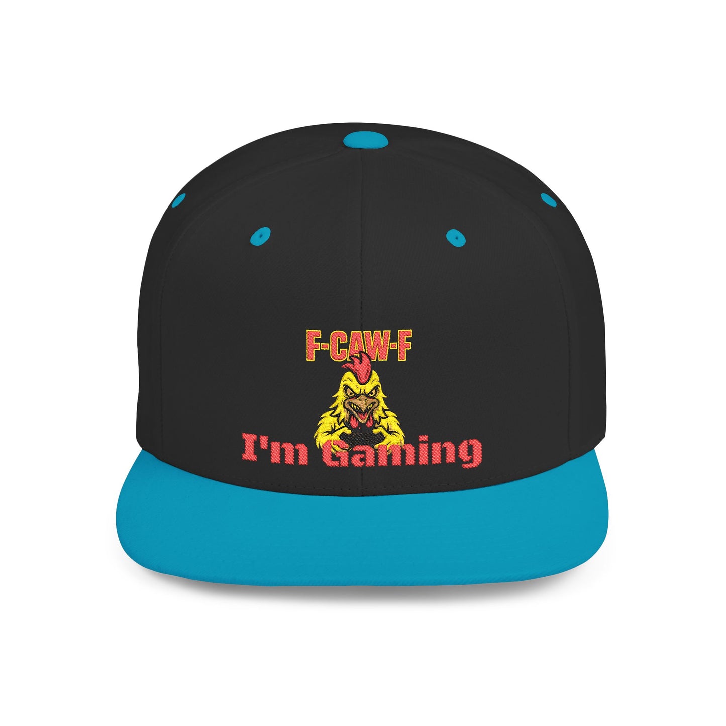 f-caw-f im Gaming Snapback Cap,