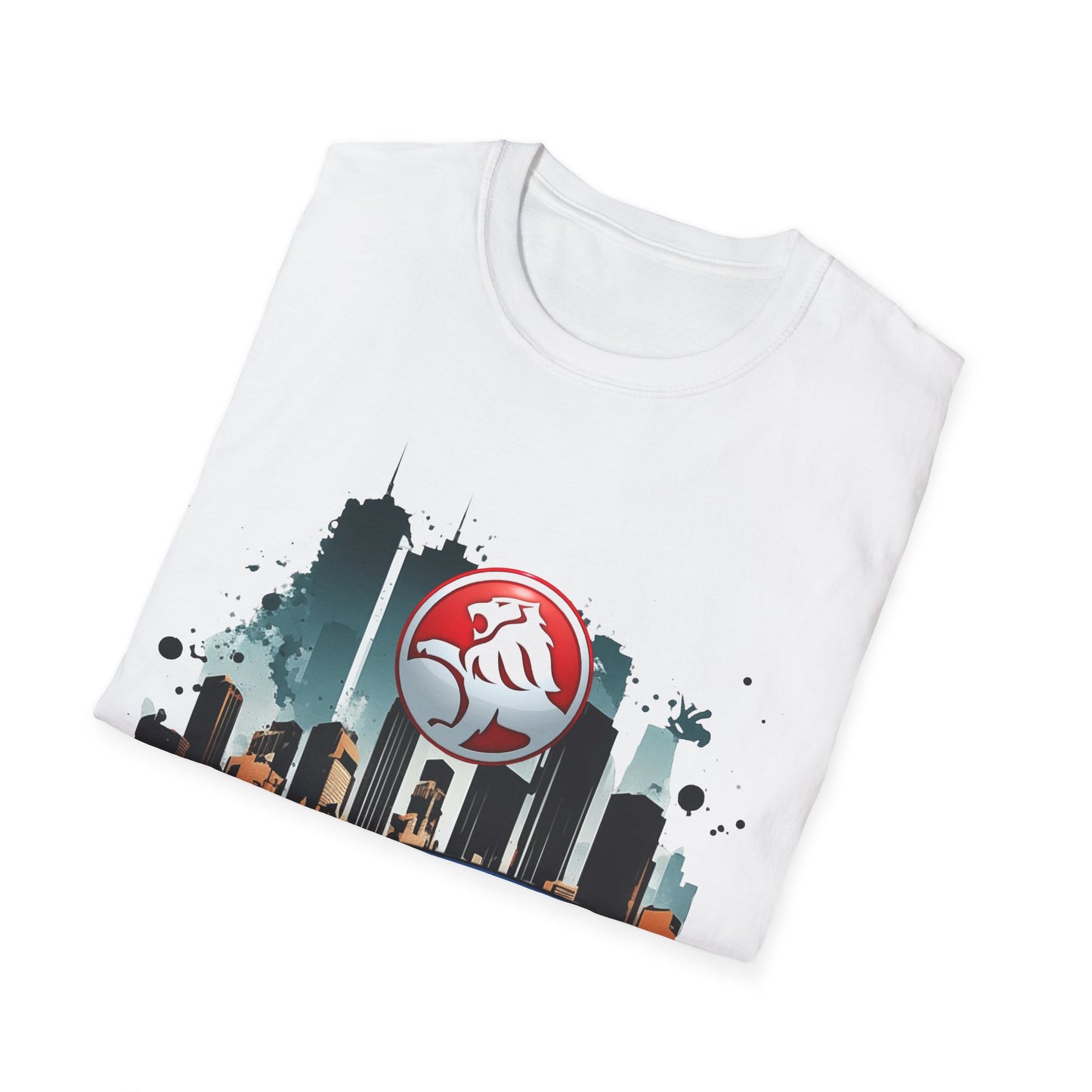 hsv commodore blue garage style tee unisex