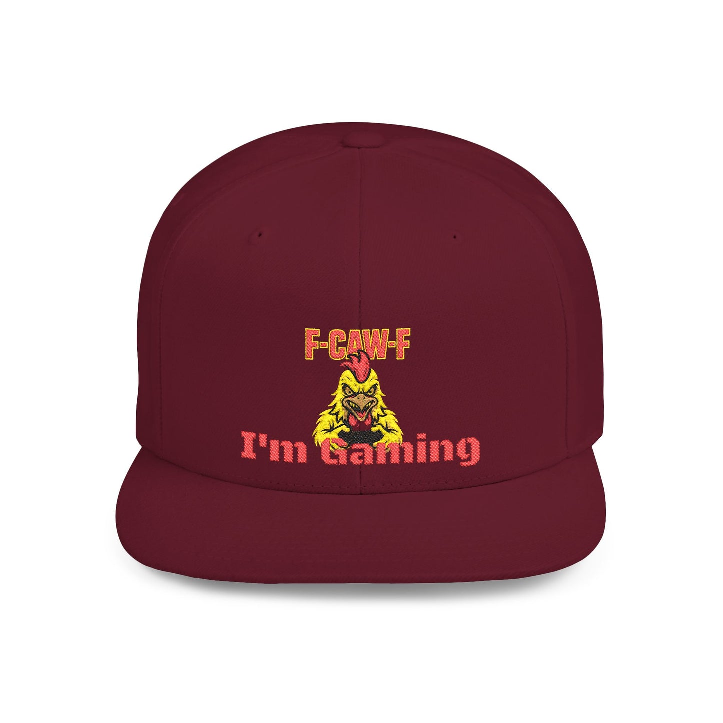 f-caw-f im Gaming Snapback Cap,