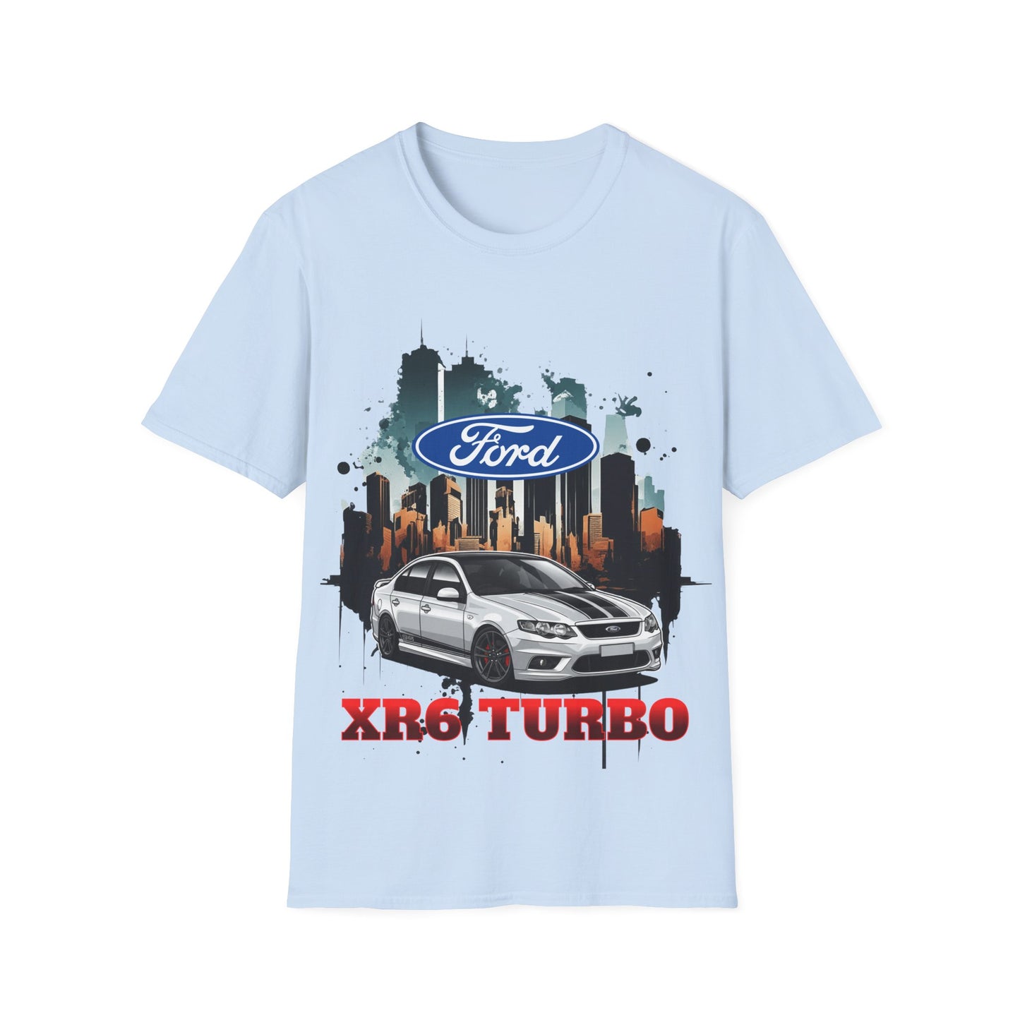 Ford XR6 Turbo Unisex Softstyle T-Shirt, Car Enthusiast garage Tee,