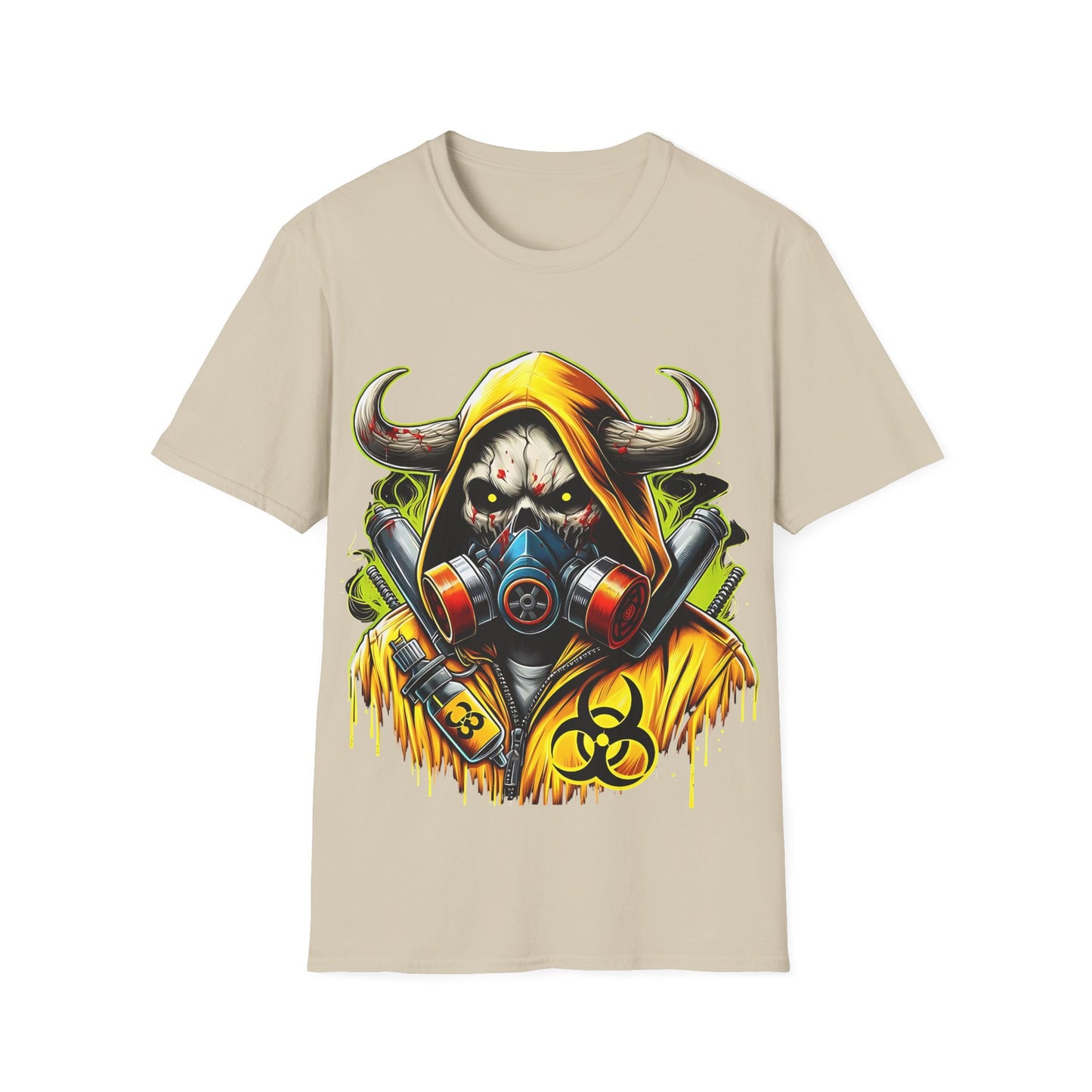 Urban Graphic Tee for Adrenaline Seekers, Cool Casual Wear, Street Style T-Shirt, Colorful Art Shirt, Gift for Gamers