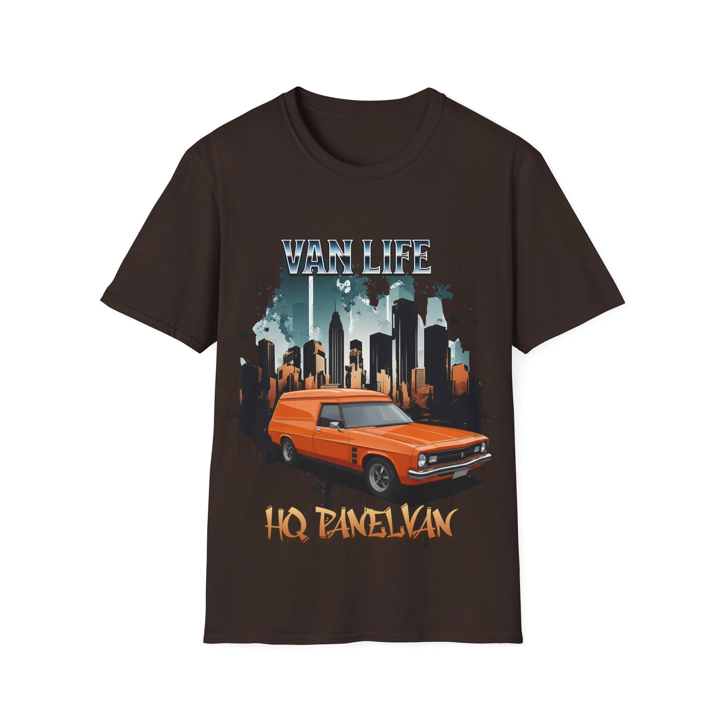 van life hq panel van / garage style Unisex Softstyle T-Shirt