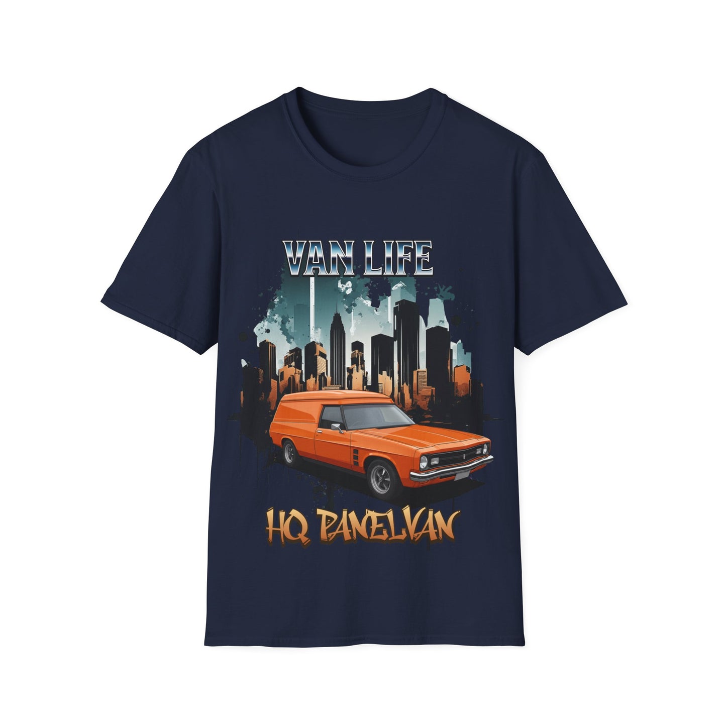 van life hq panel van / garage style Unisex Softstyle T-Shirt