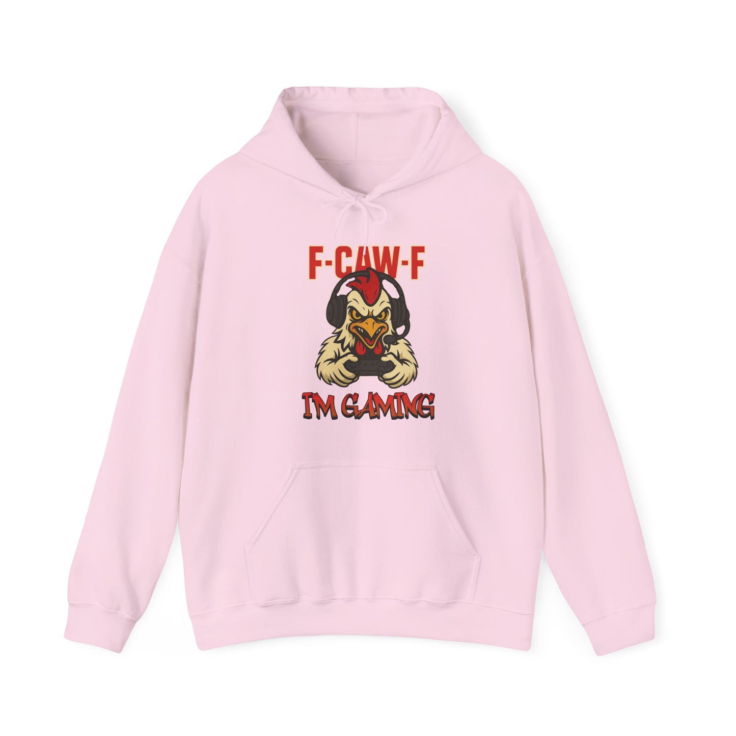 Gaming-Inspired Unisex Hoodie, F-Caw-F Design