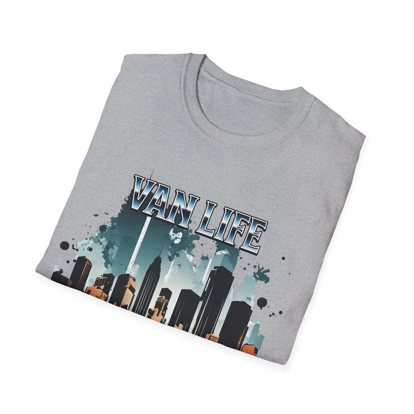 van life hq panel van / garage style Unisex Softstyle T-Shirt