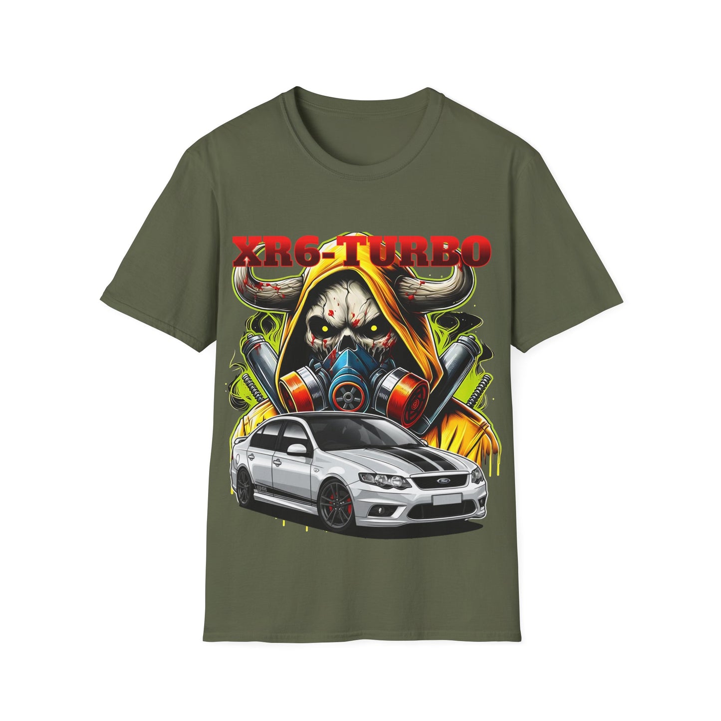 xr6 turbo sinister garage style Unisex Softstyle T-Shirt