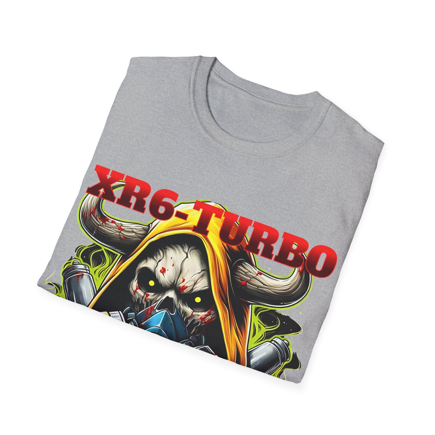 xr6 turbo sinister garage style Unisex Softstyle T-Shirt
