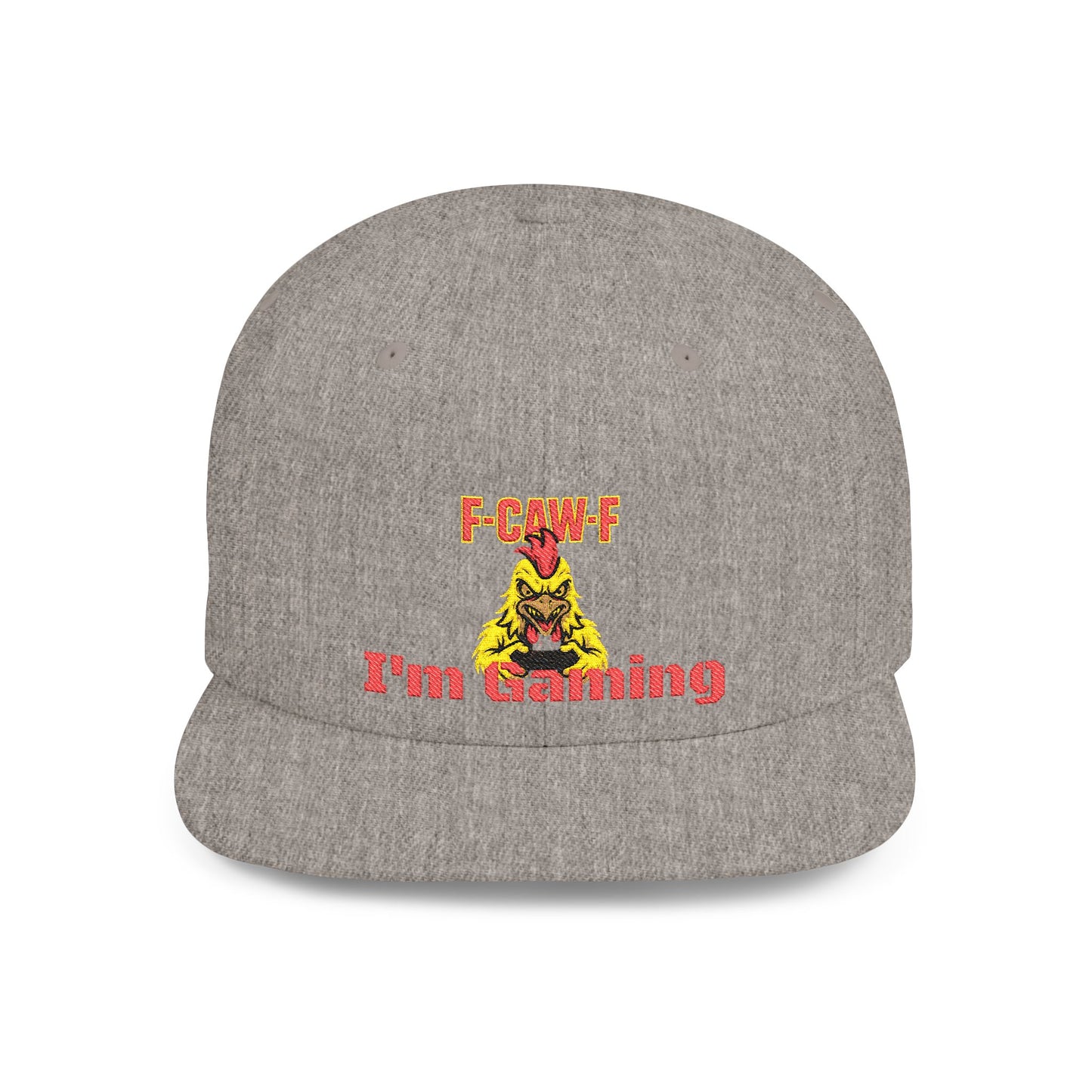 f-caw-f im Gaming Snapback Cap,
