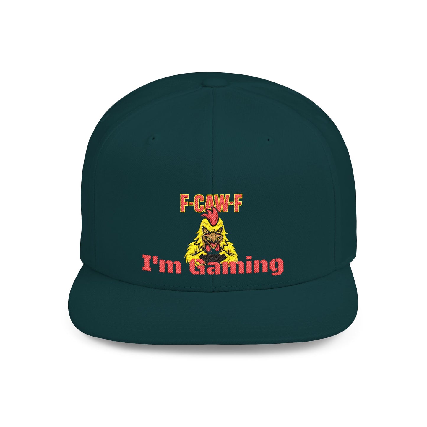f-caw-f im Gaming Snapback Cap,