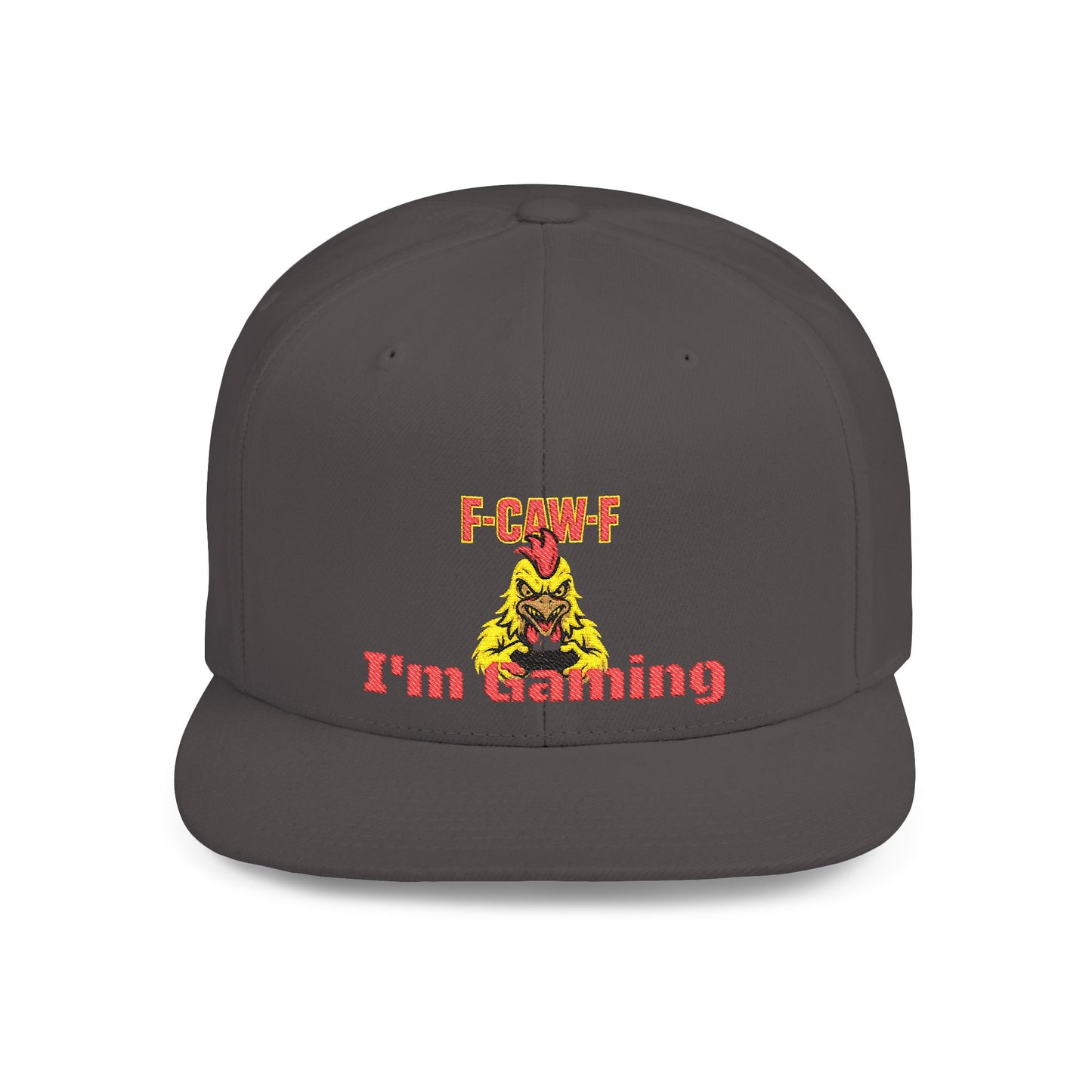 f-caw-f im Gaming Snapback Cap,