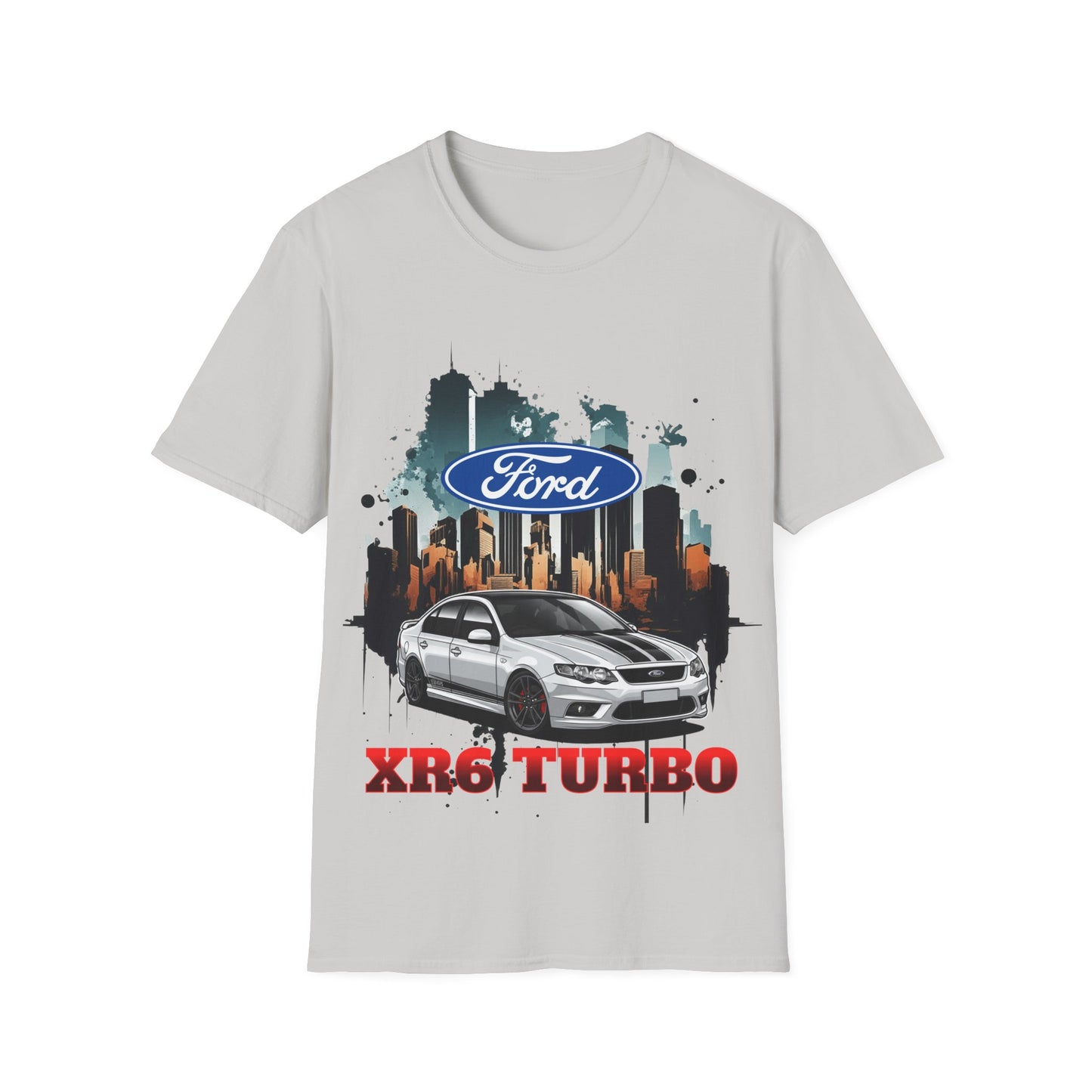 Ford XR6 Turbo Unisex Softstyle T-Shirt, Car Enthusiast garage Tee,