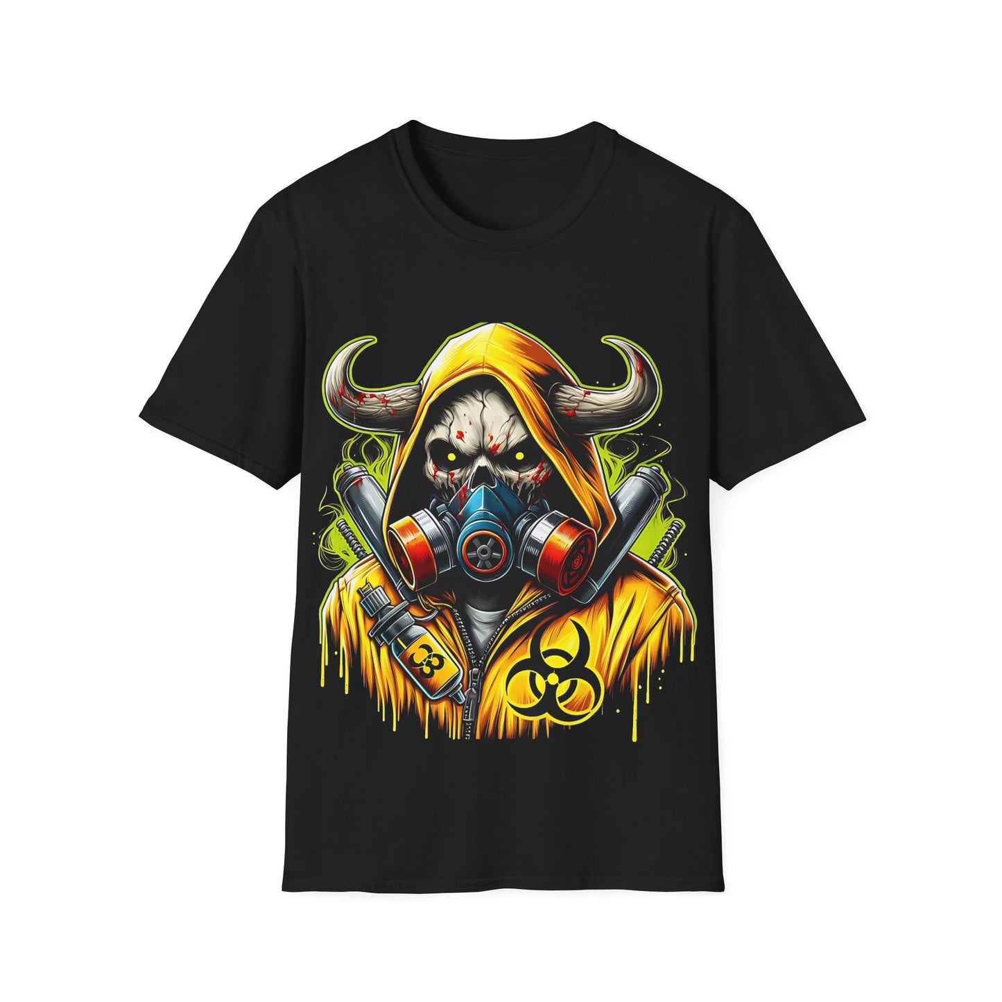 Urban Graphic Tee for Adrenaline Seekers, Cool Casual Wear, Street Style T-Shirt, Colorful Art Shirt, Gift for Gamers