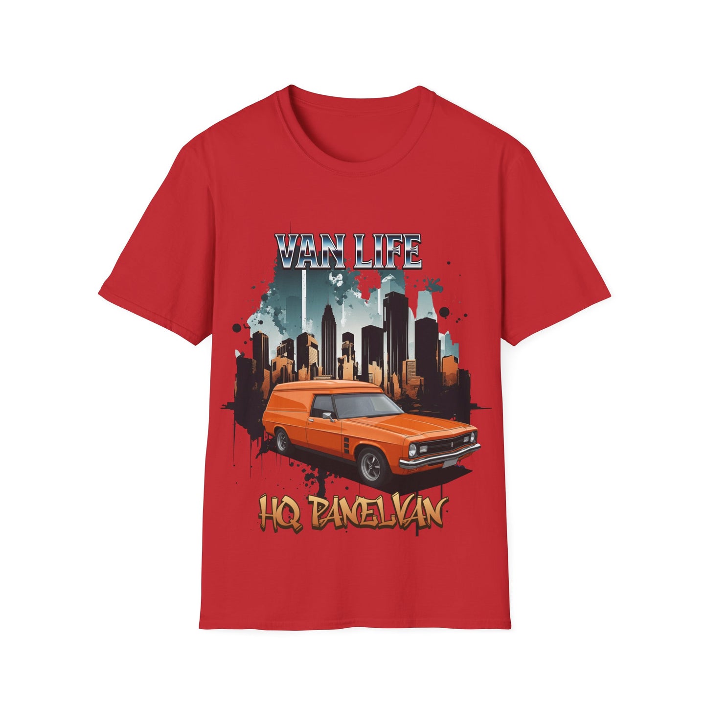 van life hq panel van / garage style Unisex Softstyle T-Shirt