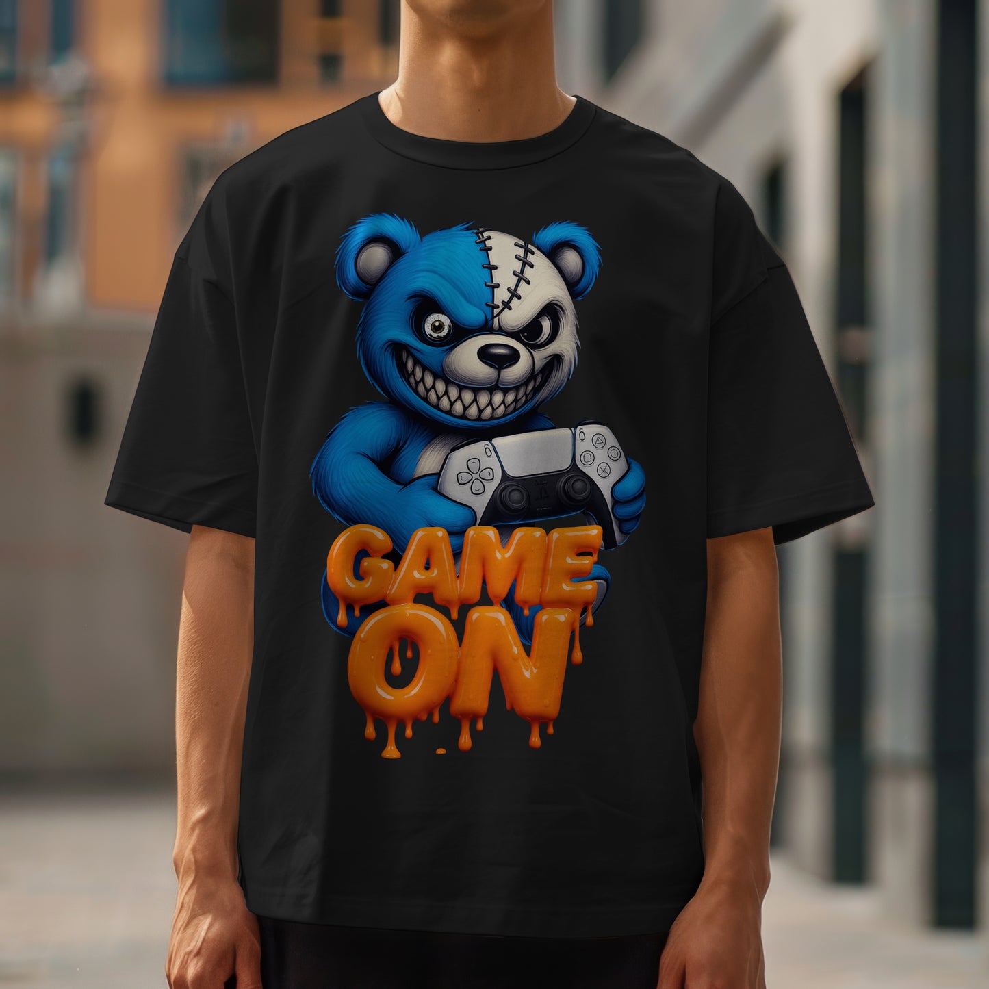 ps5 Gaming Bear T-Shirt | Unisex Graphic Tee for Gamers