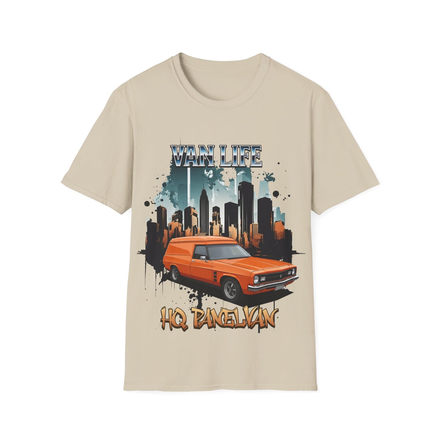 van life hq panel van / garage style Unisex Softstyle T-Shirt