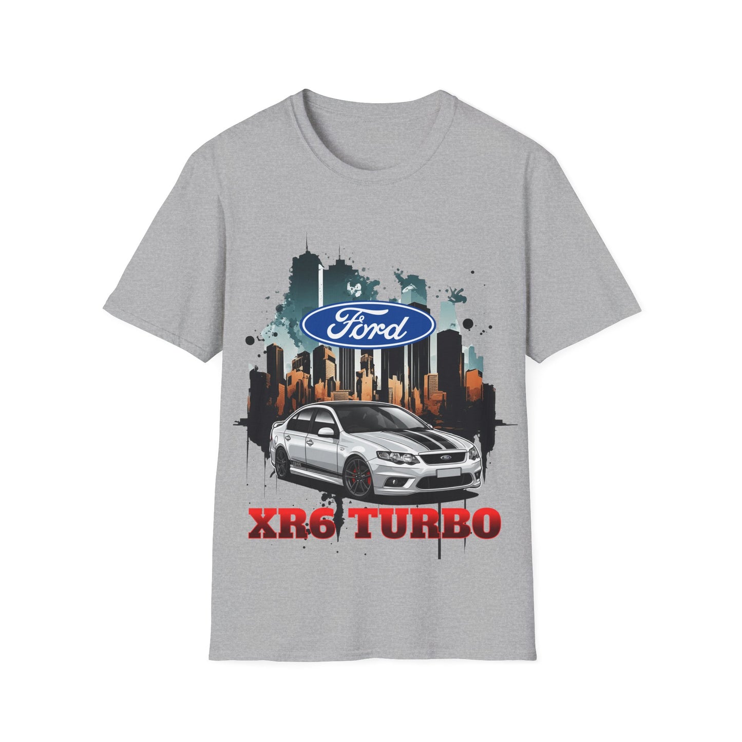 Ford XR6 Turbo Unisex Softstyle T-Shirt, Car Enthusiast garage Tee,