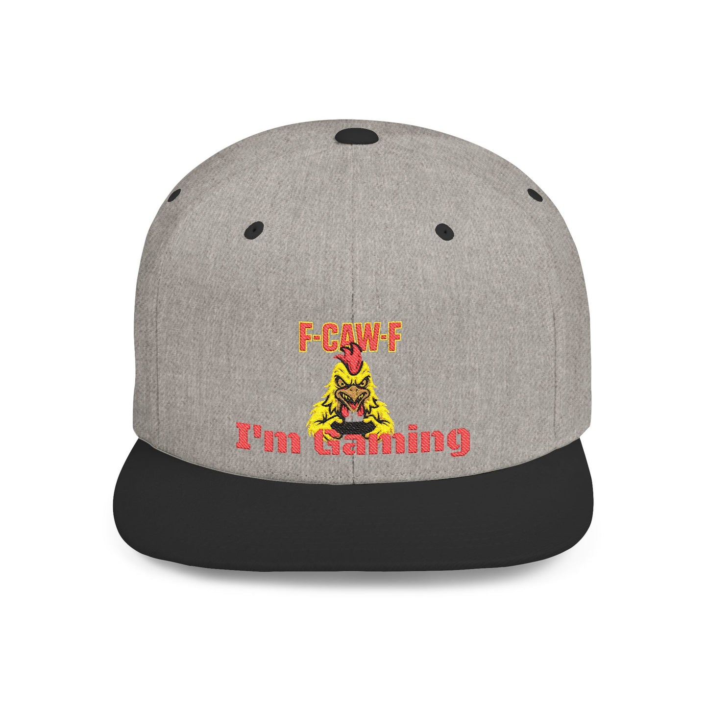f-caw-f im Gaming Snapback Cap,