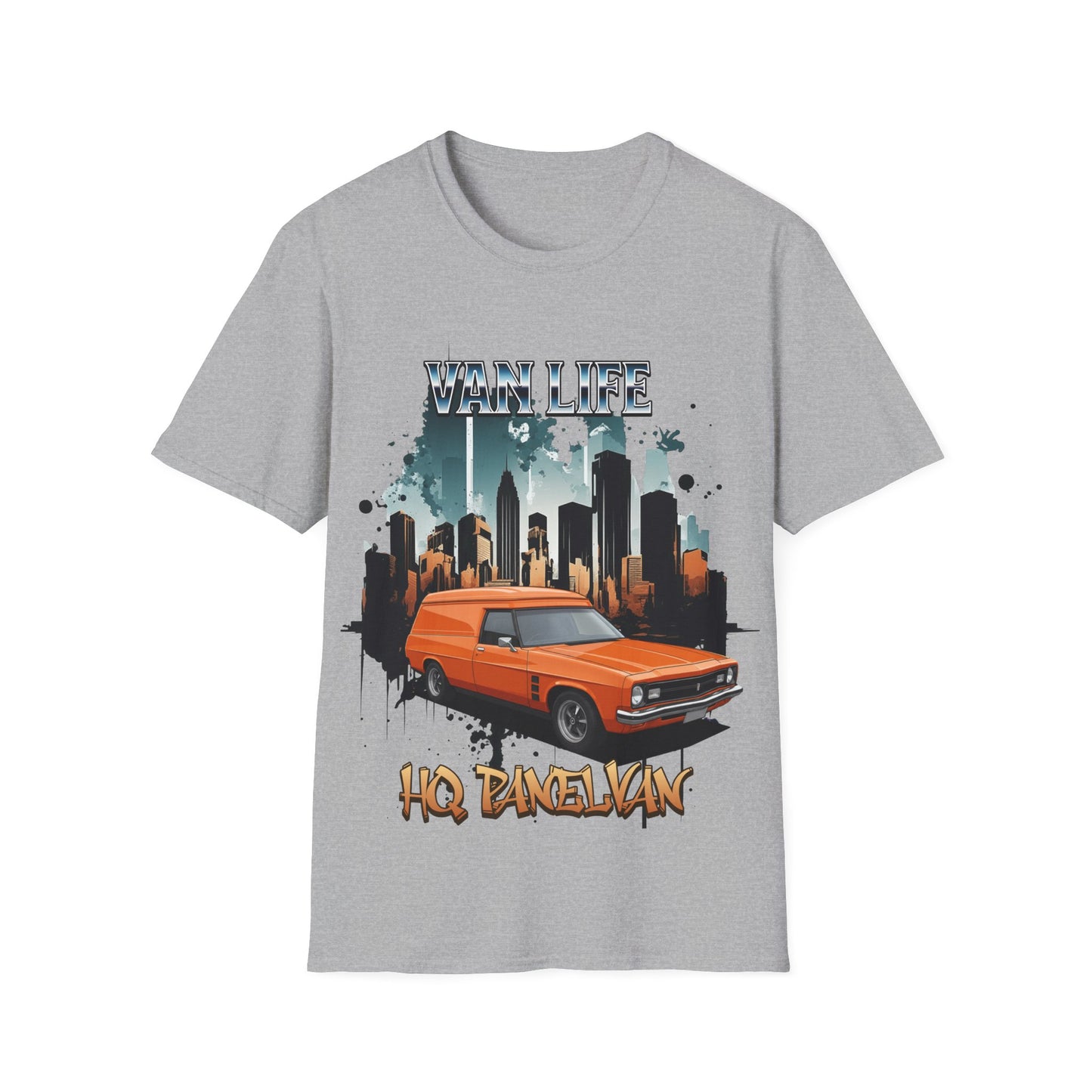 van life hq panel van / garage style Unisex Softstyle T-Shirt