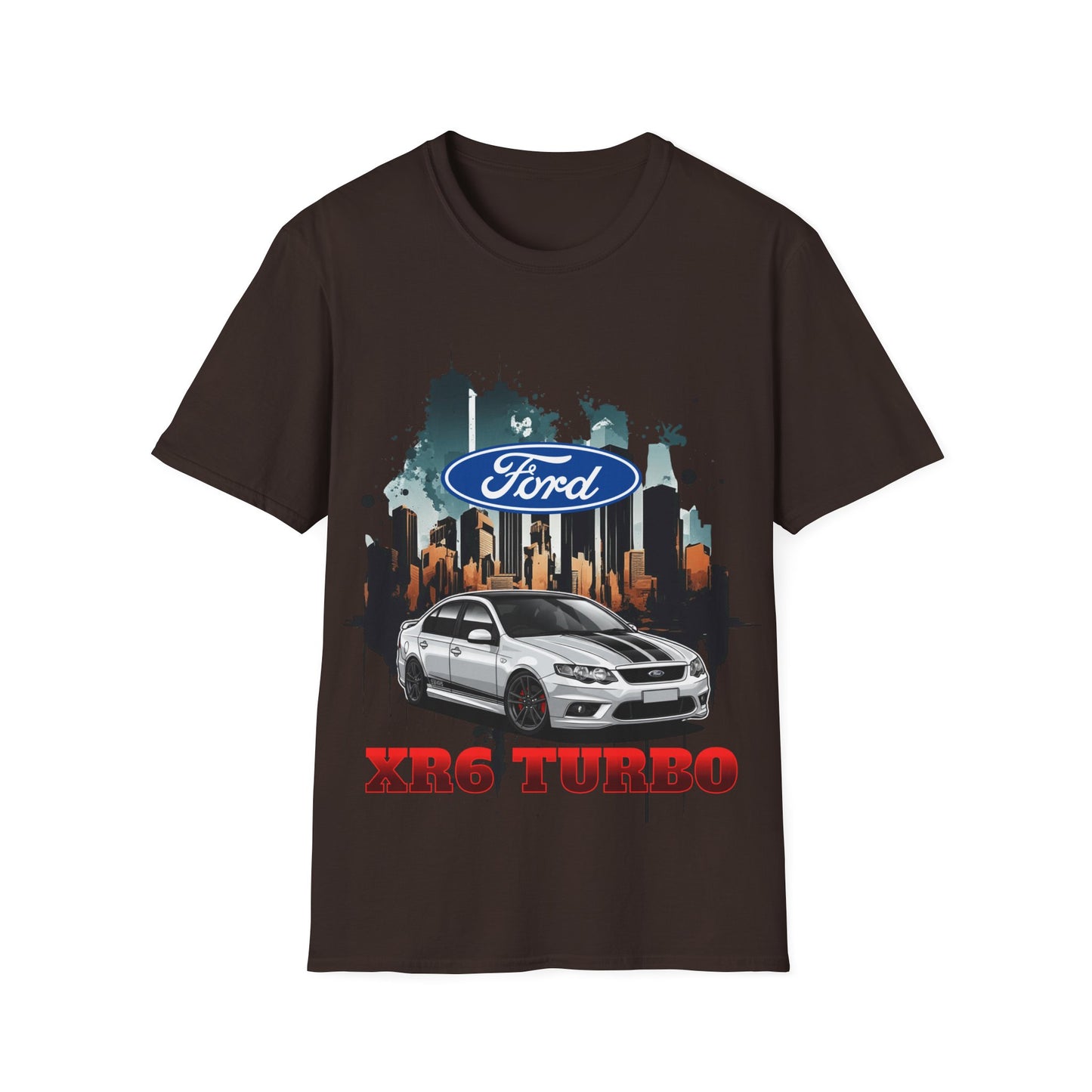 Ford XR6 Turbo Unisex Softstyle T-Shirt, Car Enthusiast garage Tee,