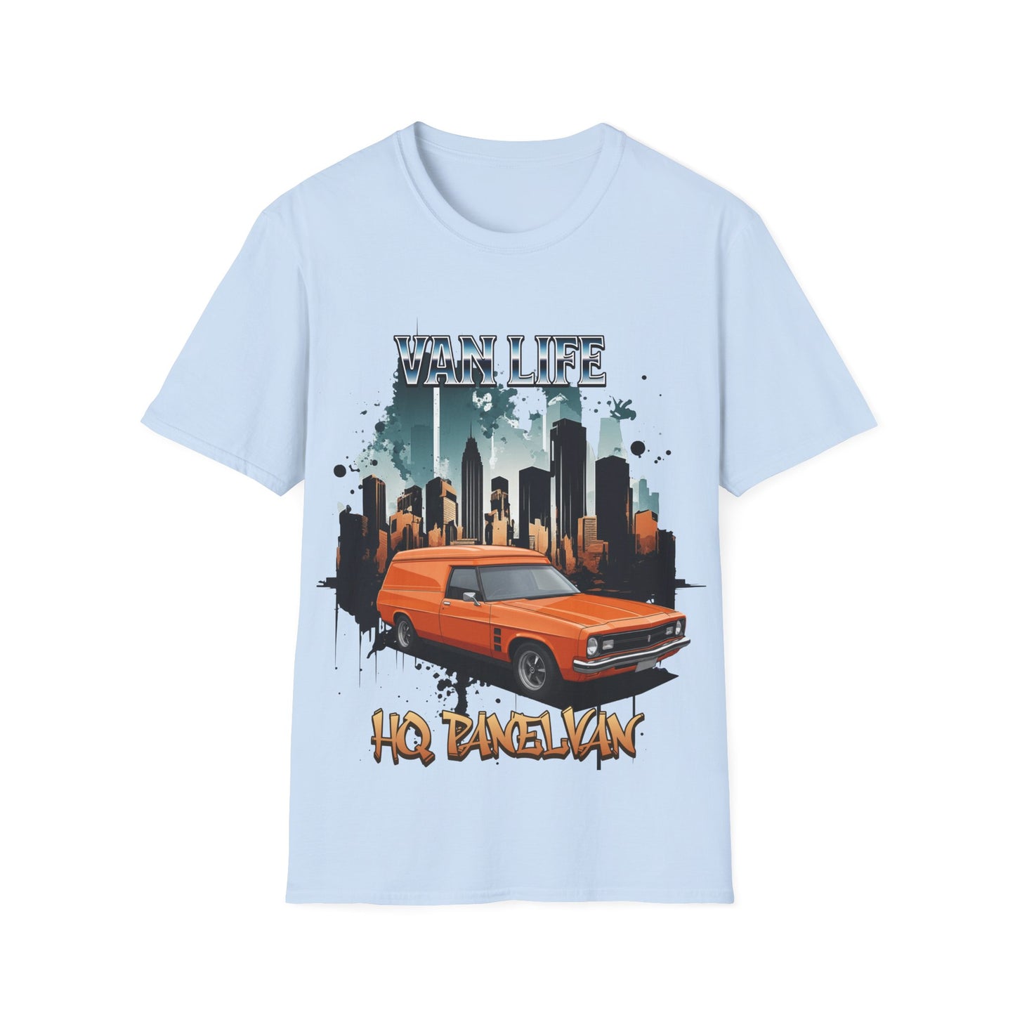 van life hq panel van / garage style Unisex Softstyle T-Shirt