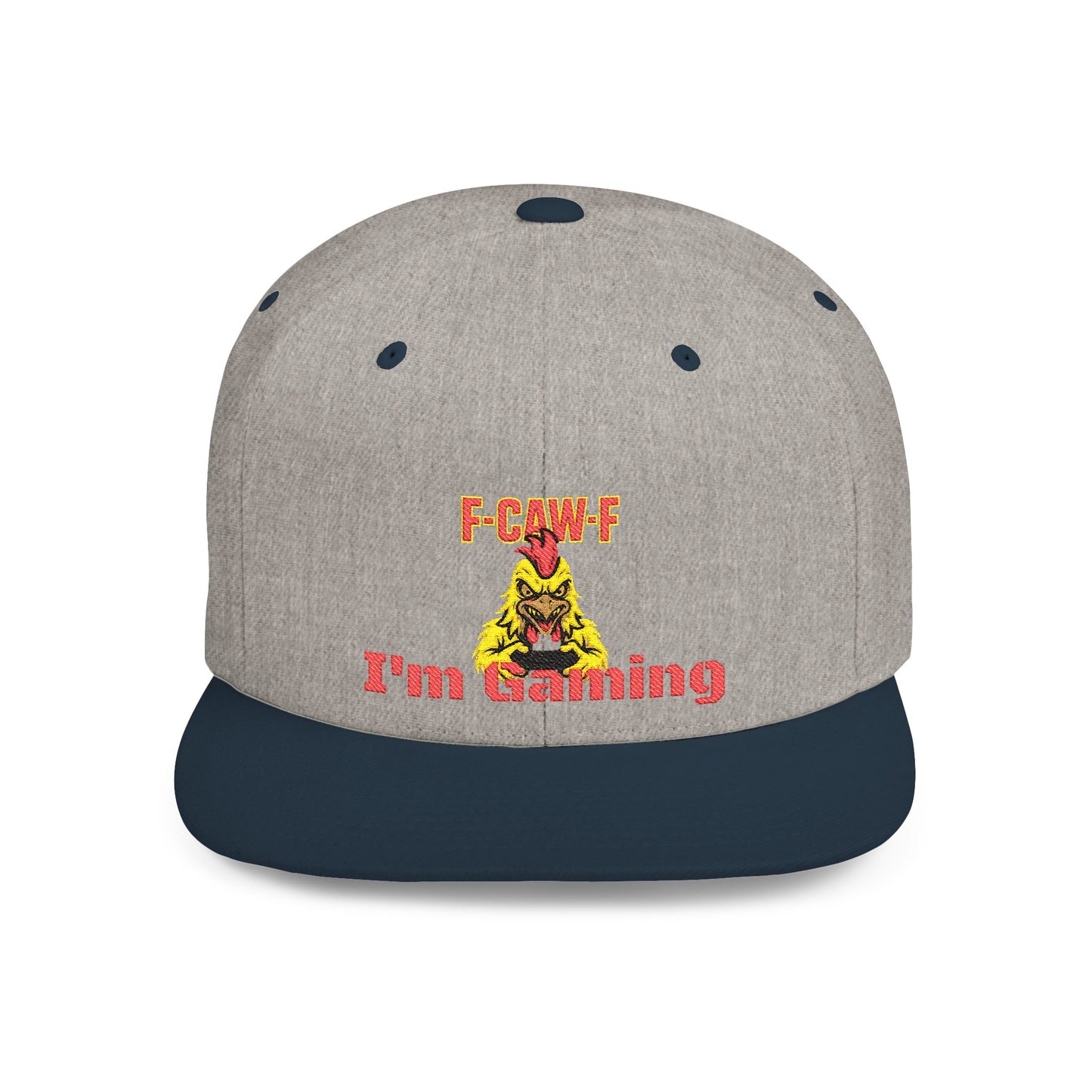 f-caw-f im Gaming Snapback Cap,