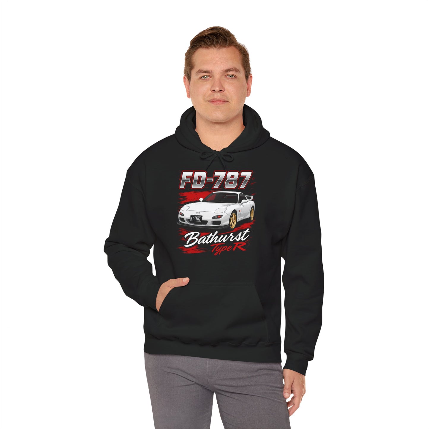 , FD-787 Bathurst Sweatshirt, Unisex Hooded Sweatshirt, garage style