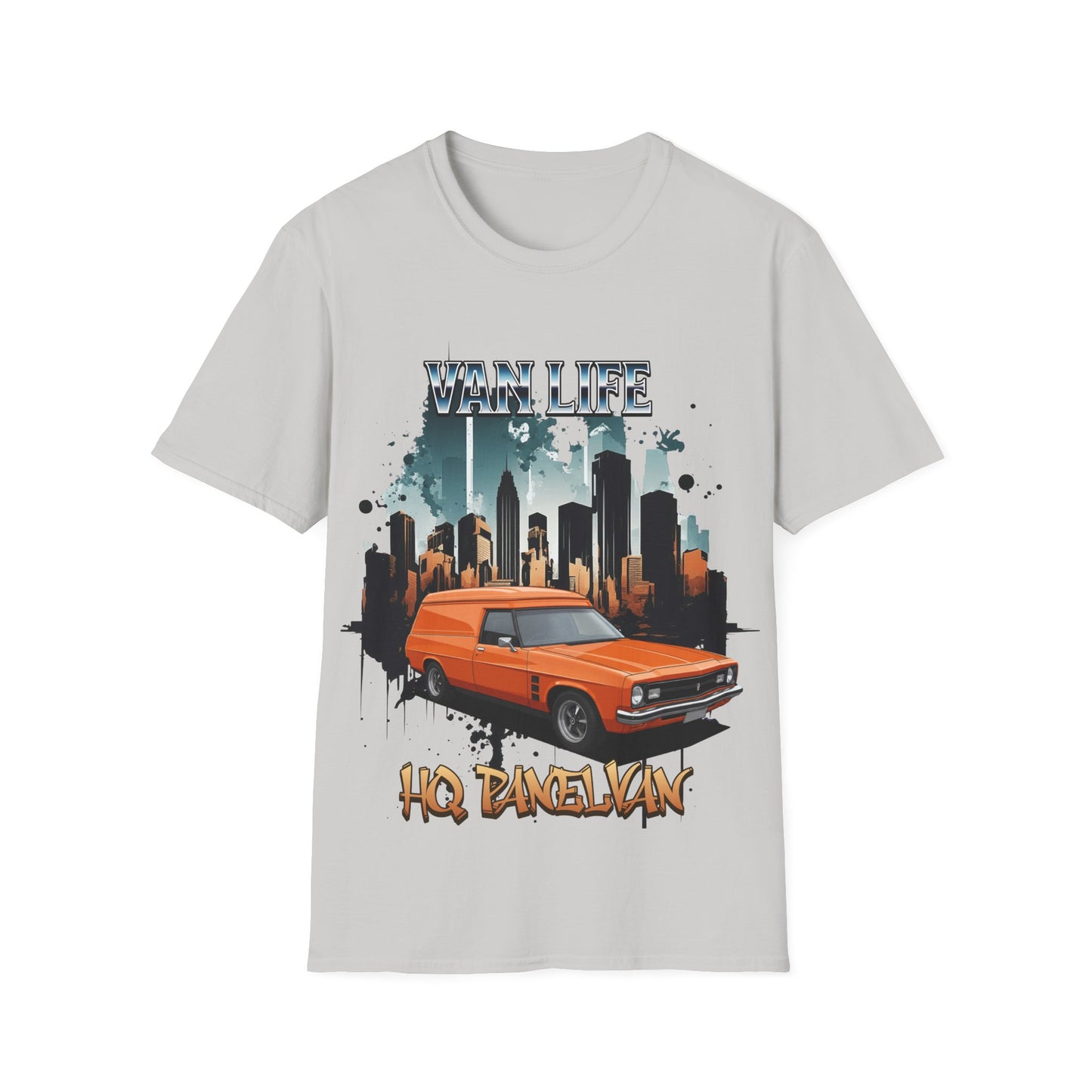 van life hq panel van / garage style Unisex Softstyle T-Shirt