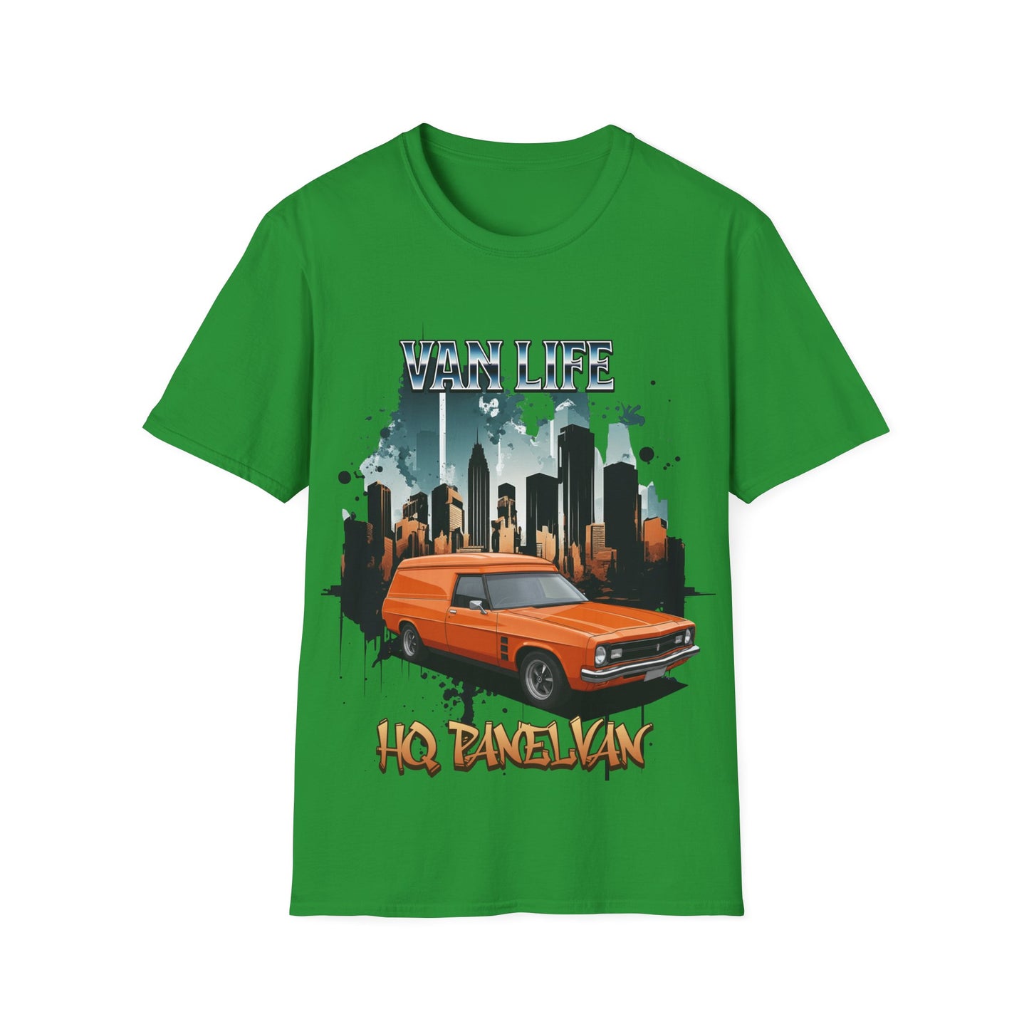 van life hq panel van / garage style Unisex Softstyle T-Shirt