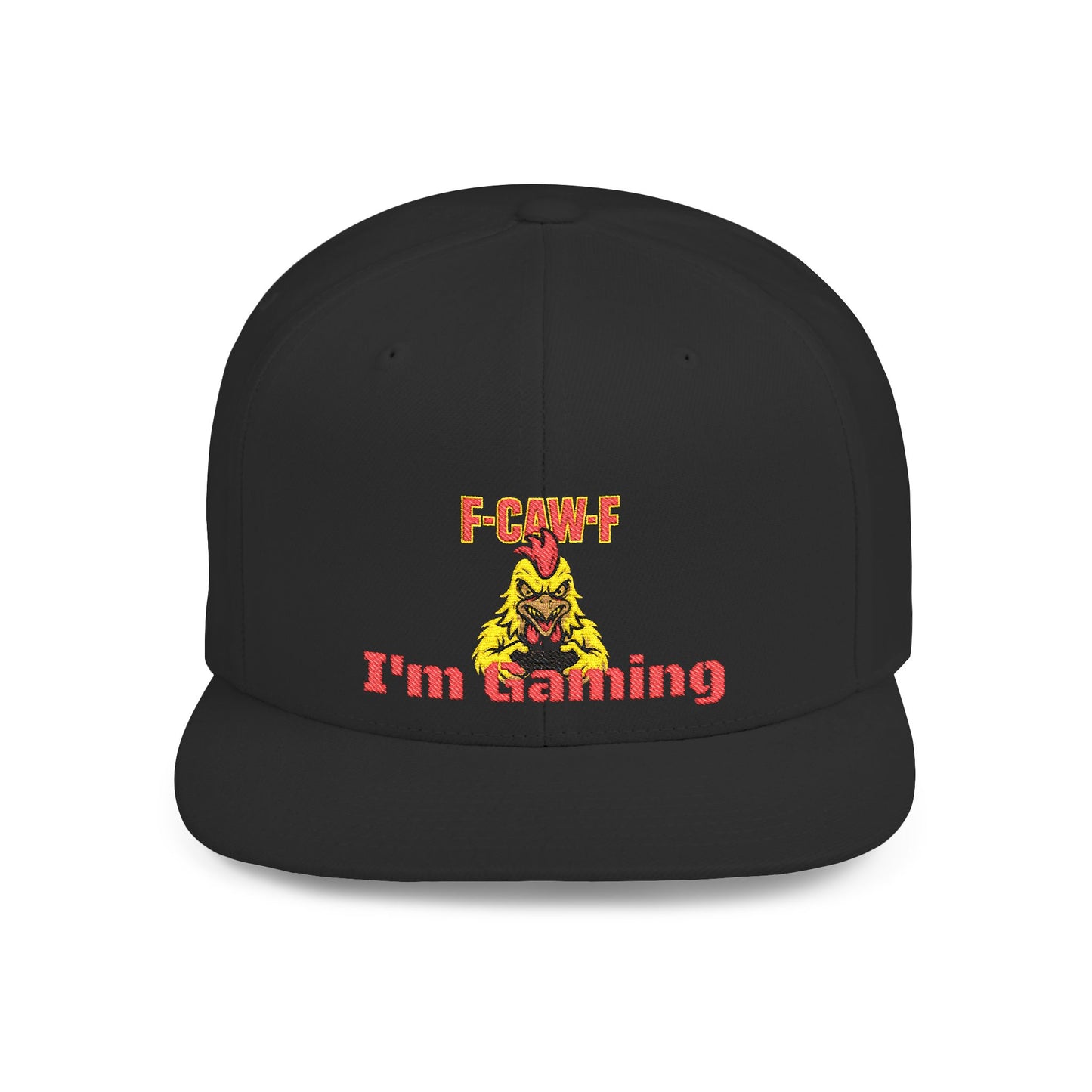 f-caw-f im Gaming Snapback Cap,