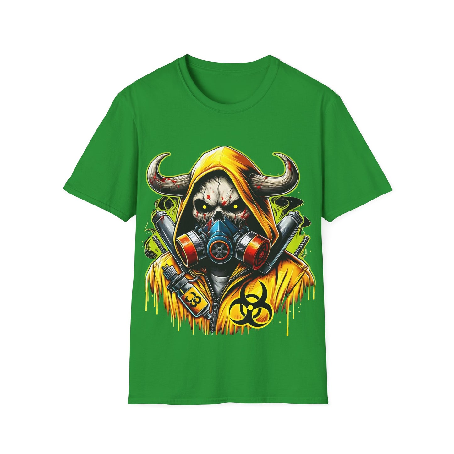 Urban Graphic Tee for Adrenaline Seekers, Cool Casual Wear, Street Style T-Shirt, Colorful Art Shirt, Gift for Gamers