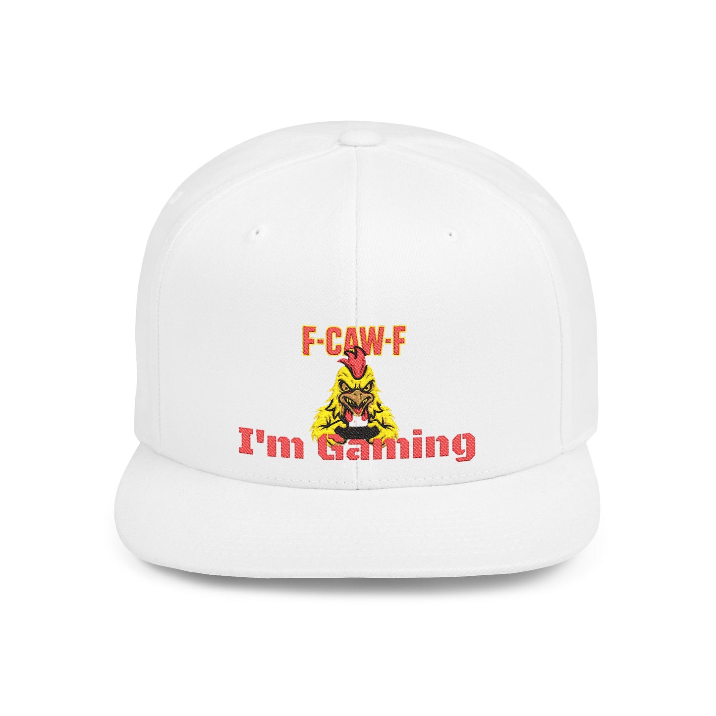 f-caw-f im Gaming Snapback Cap,