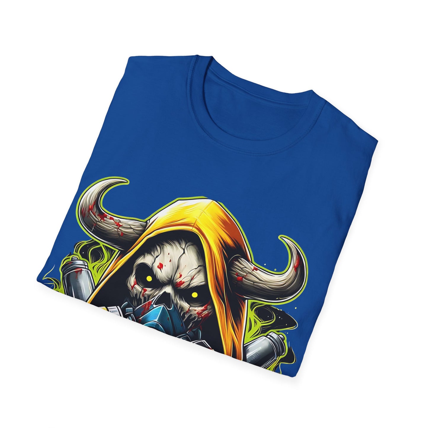 Urban Graphic Tee for Adrenaline Seekers, Cool Casual Wear, Street Style T-Shirt, Colorful Art Shirt, Gift for Gamers