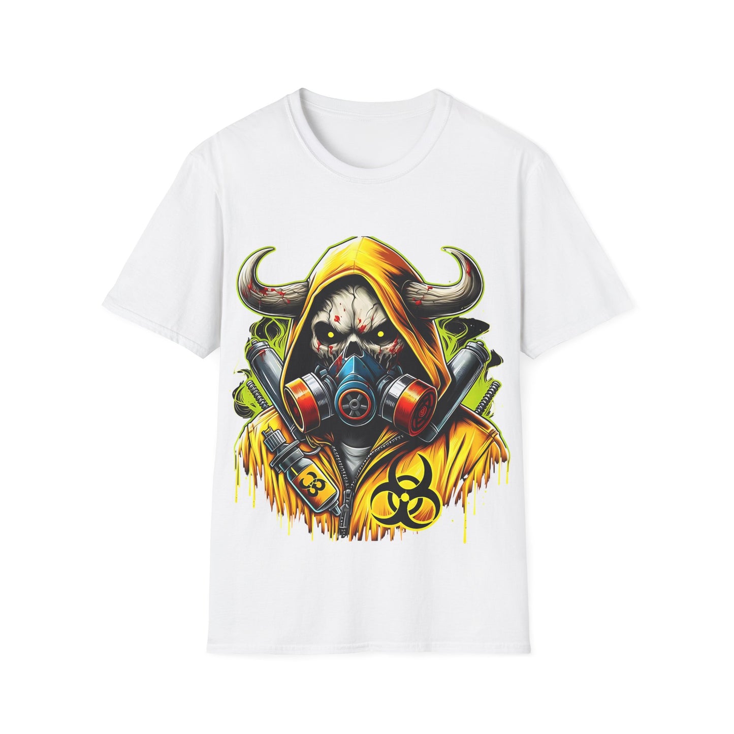 Urban Graphic Tee for Adrenaline Seekers, Cool Casual Wear, Street Style T-Shirt, Colorful Art Shirt, Gift for Gamers