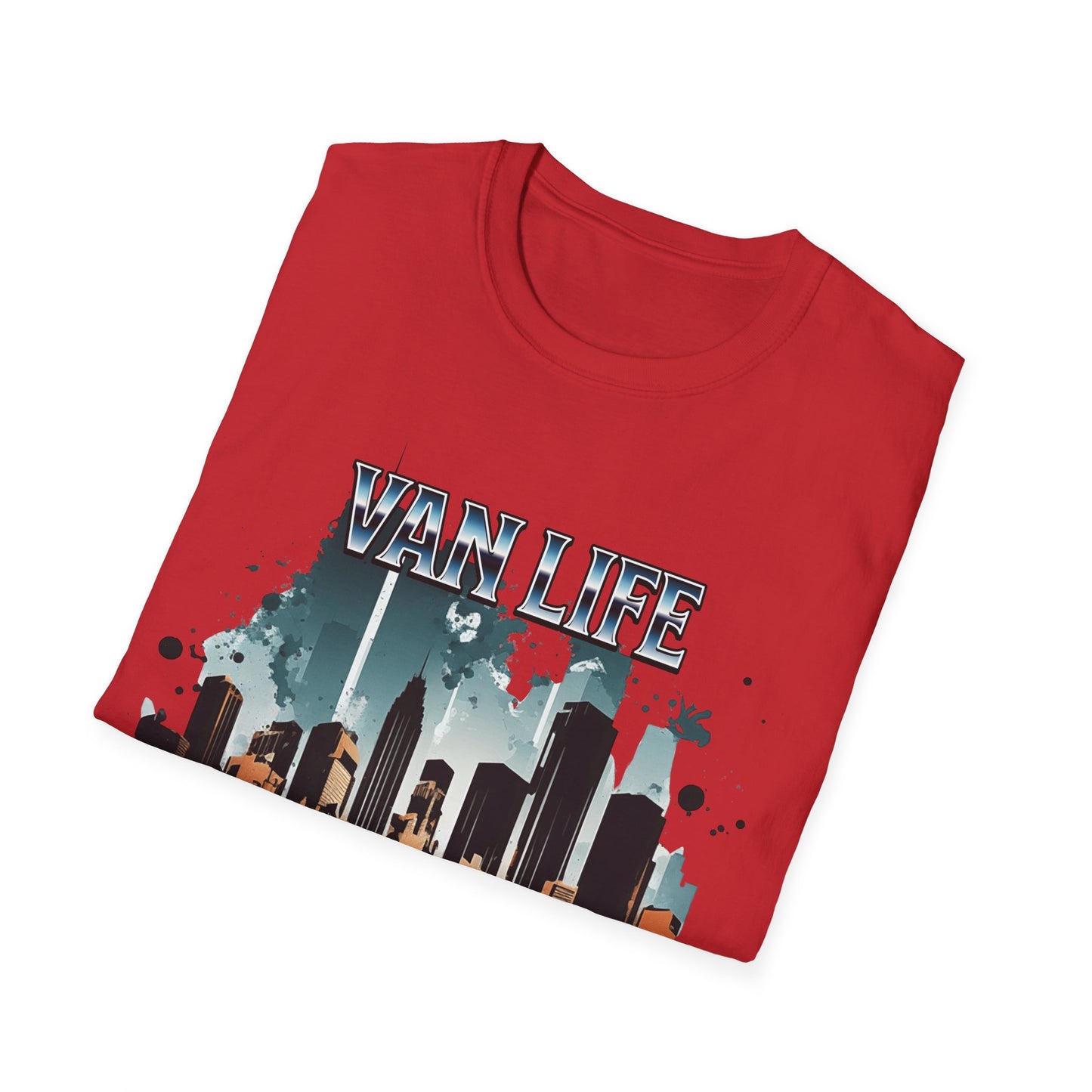 van life hq panel van / garage style Unisex Softstyle T-Shirt