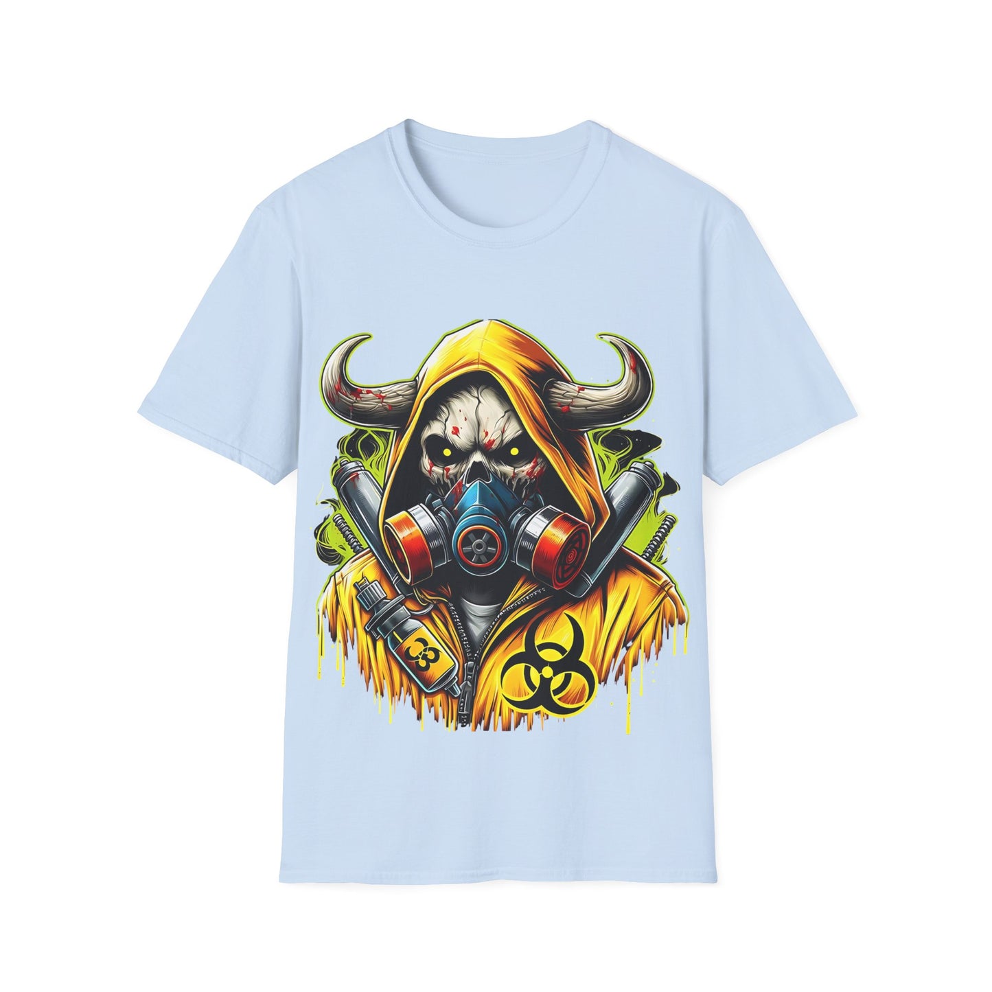 Urban Graphic Tee for Adrenaline Seekers, Cool Casual Wear, Street Style T-Shirt, Colorful Art Shirt, Gift for Gamers