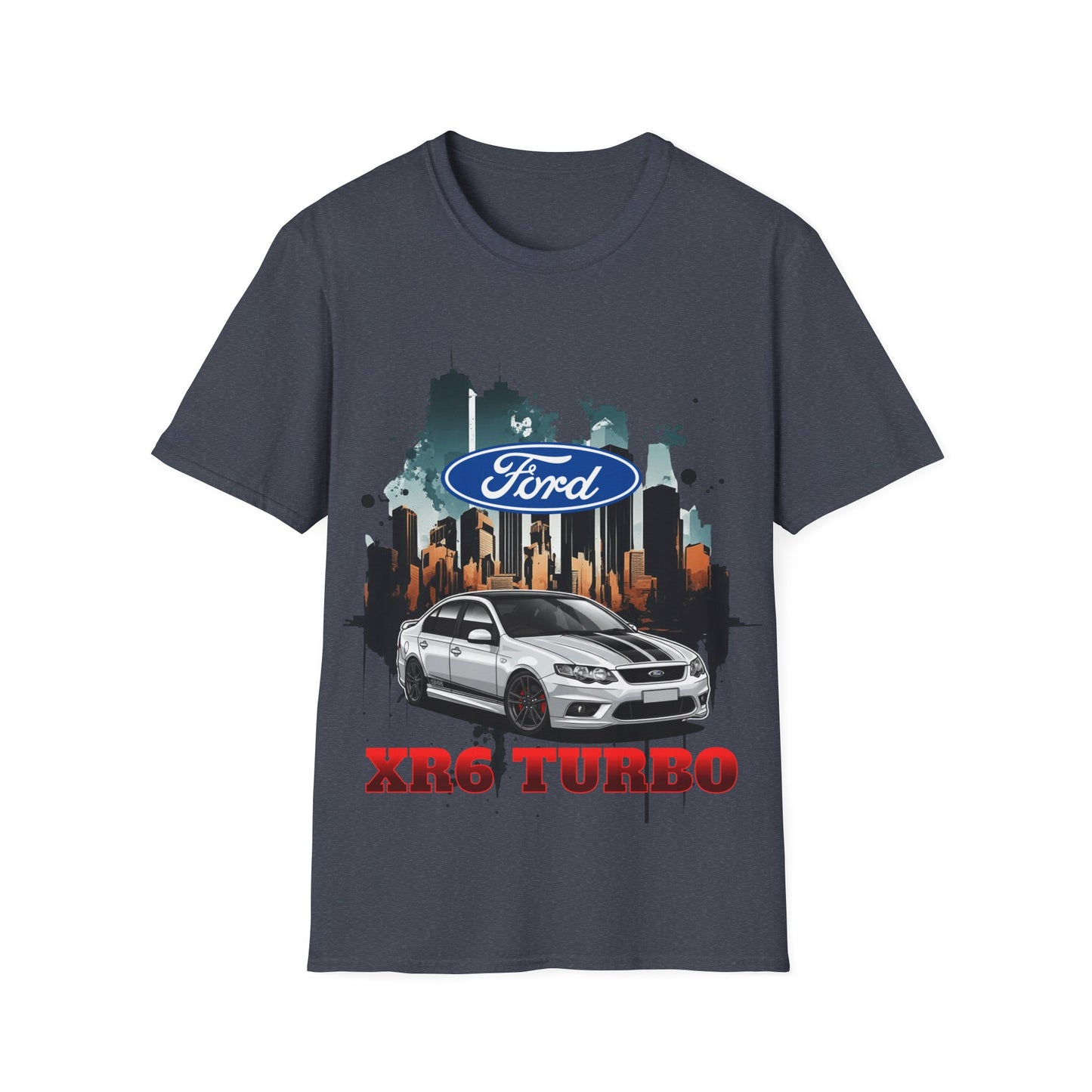 Ford XR6 Turbo Unisex Softstyle T-Shirt, Car Enthusiast garage Tee,