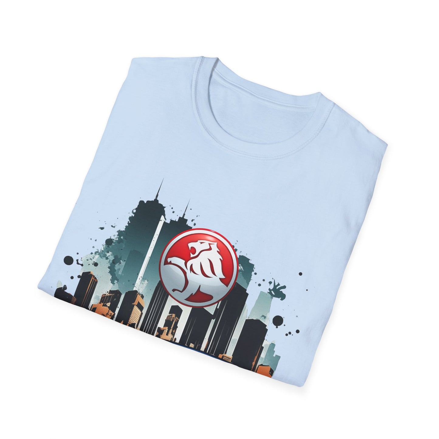 hsv commodore blue garage style tee unisex