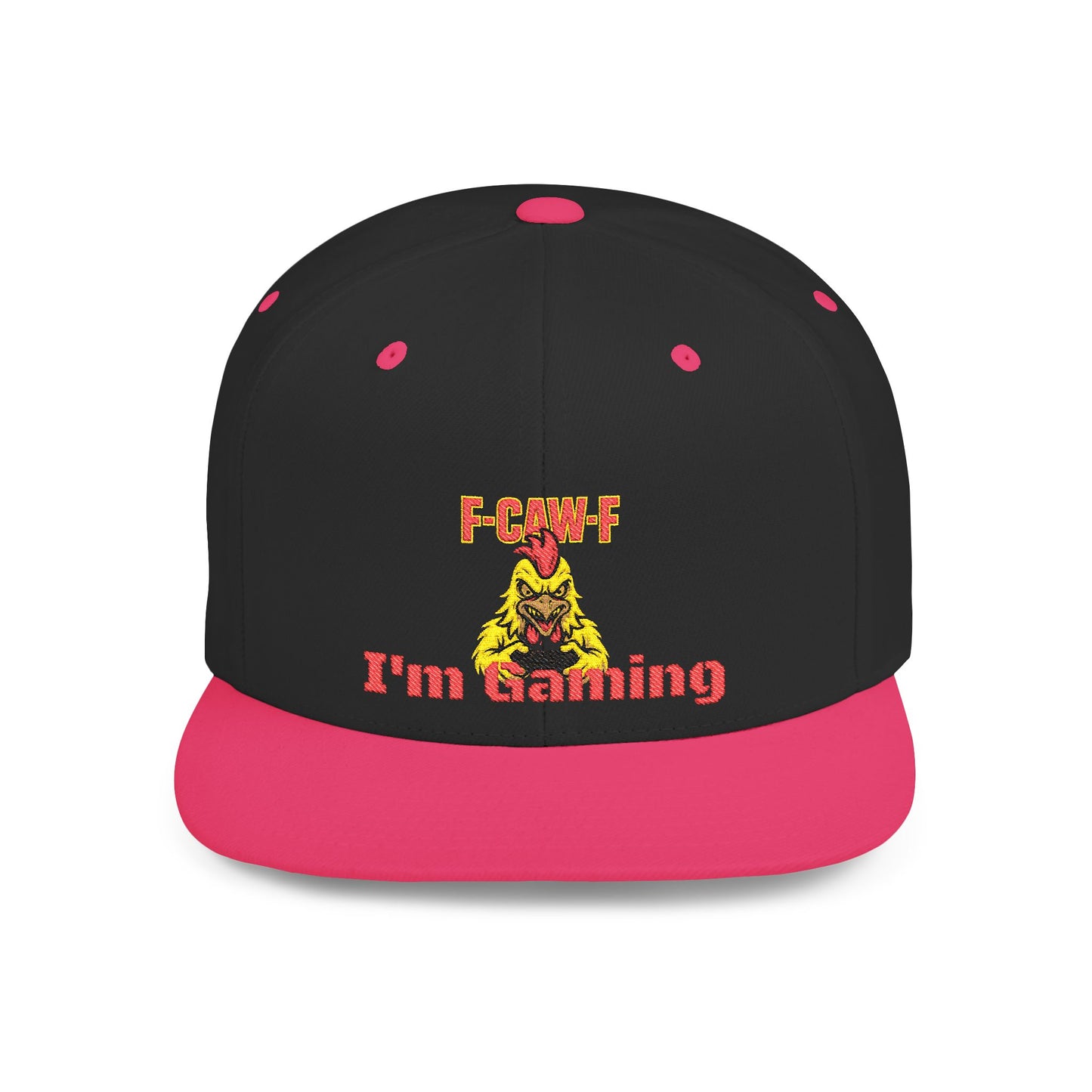 f-caw-f im Gaming Snapback Cap,