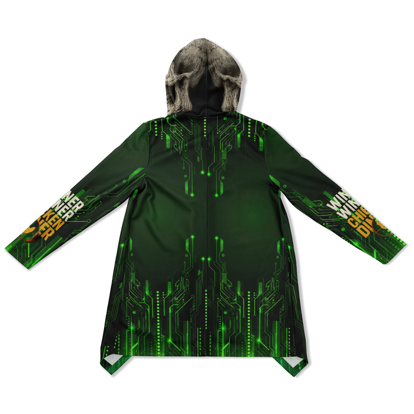 winner winner chicken dinner f-caw-f im gaming Heavyweight Elongated Cloak - AOP