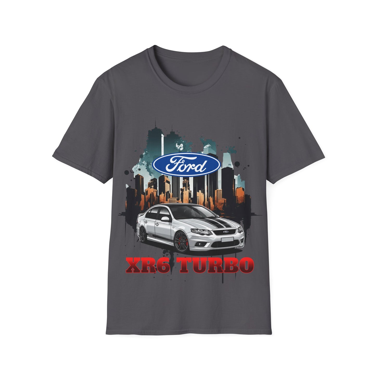 Ford XR6 Turbo Unisex Softstyle T-Shirt, Car Enthusiast garage Tee,