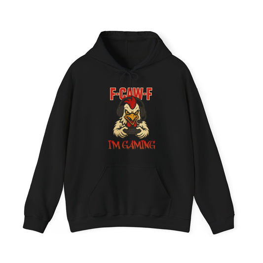 Gaming-Inspired Unisex Hoodie,  F-Caw-F Design