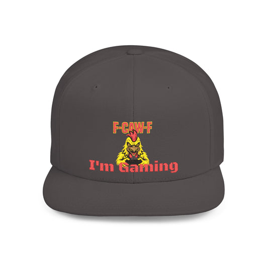 f-caw-f im Gaming Snapback Cap,