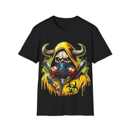 Urban Graphic Tee for Adrenaline Seekers, Cool Casual Wear, Street Style T-Shirt, Colorful Art Shirt, Gift for Gamers